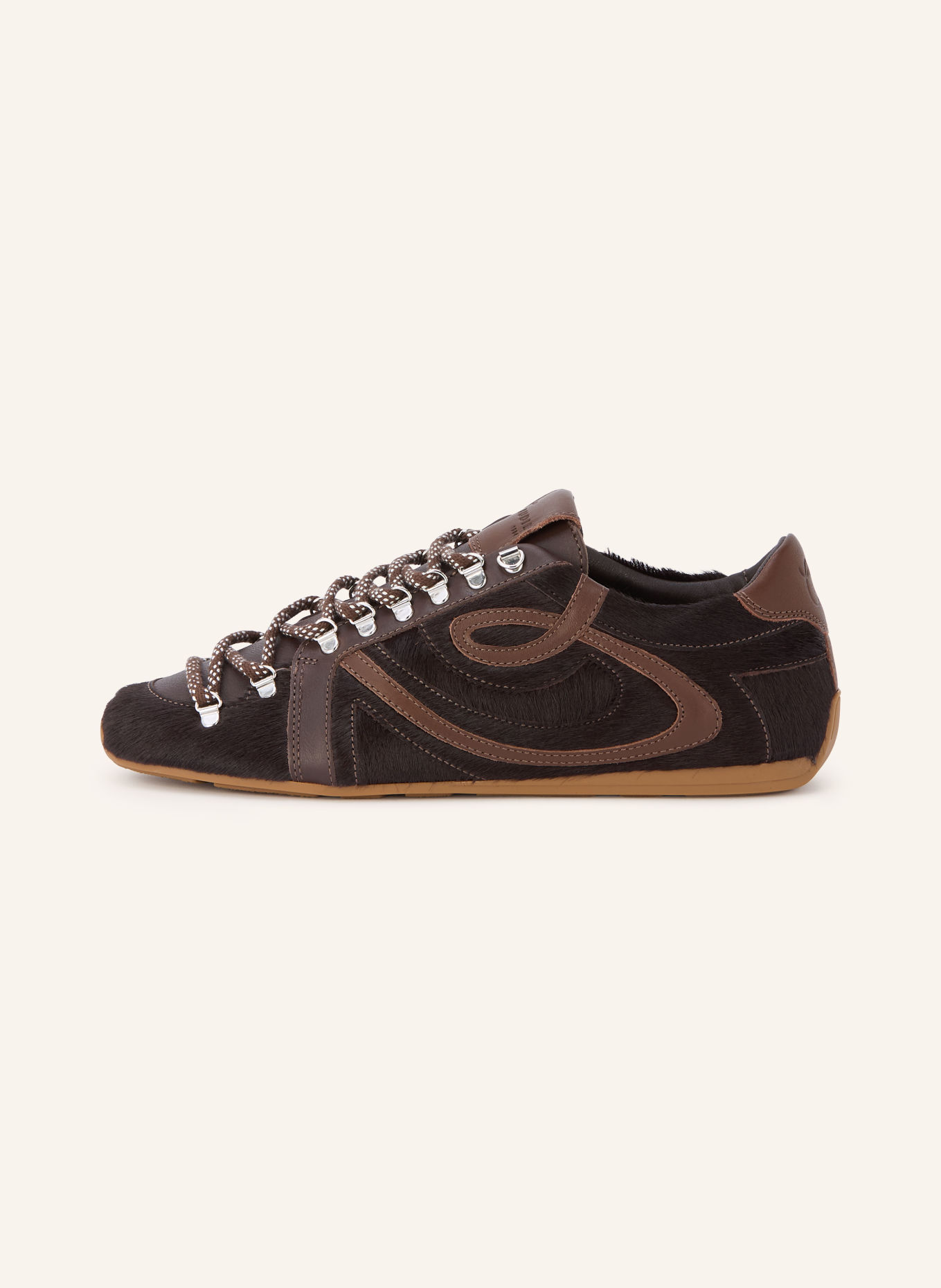 CLAUDIE PIERLOT Sneaker: DUNKELBRAUN / BRAUN