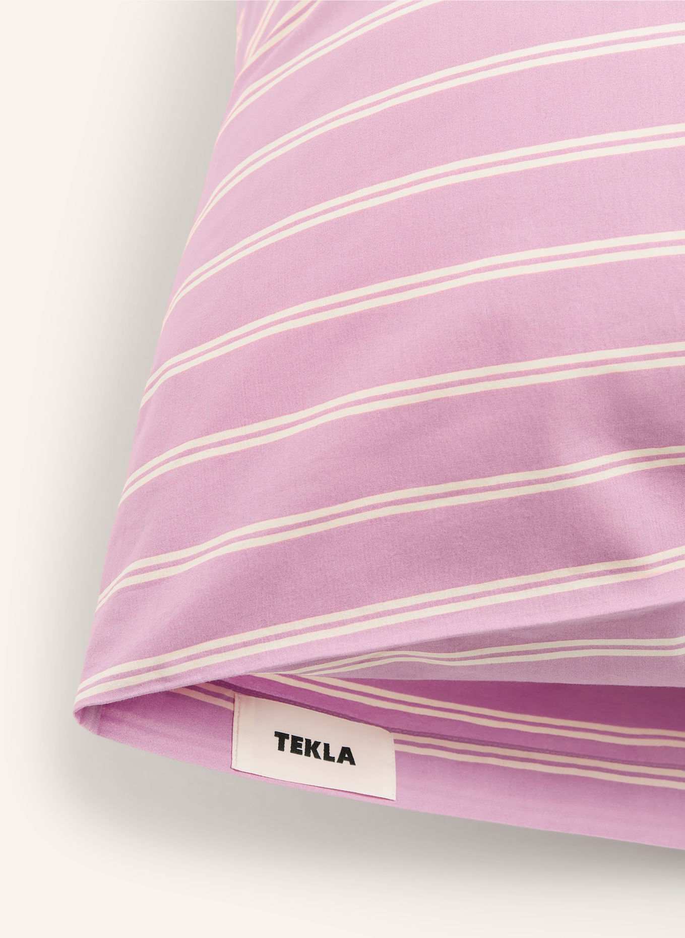 TEKLA Kissenbezug: ALTROSA / WEISS