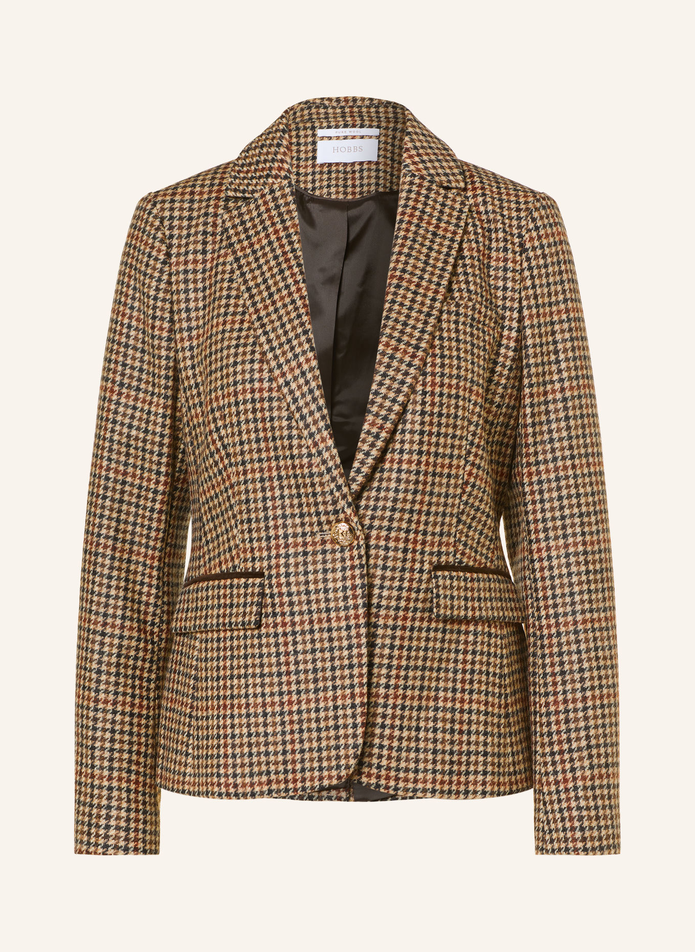HOBBS Blazer ADELINE: HELLBRAUN / BRAUN / SCHWARZ