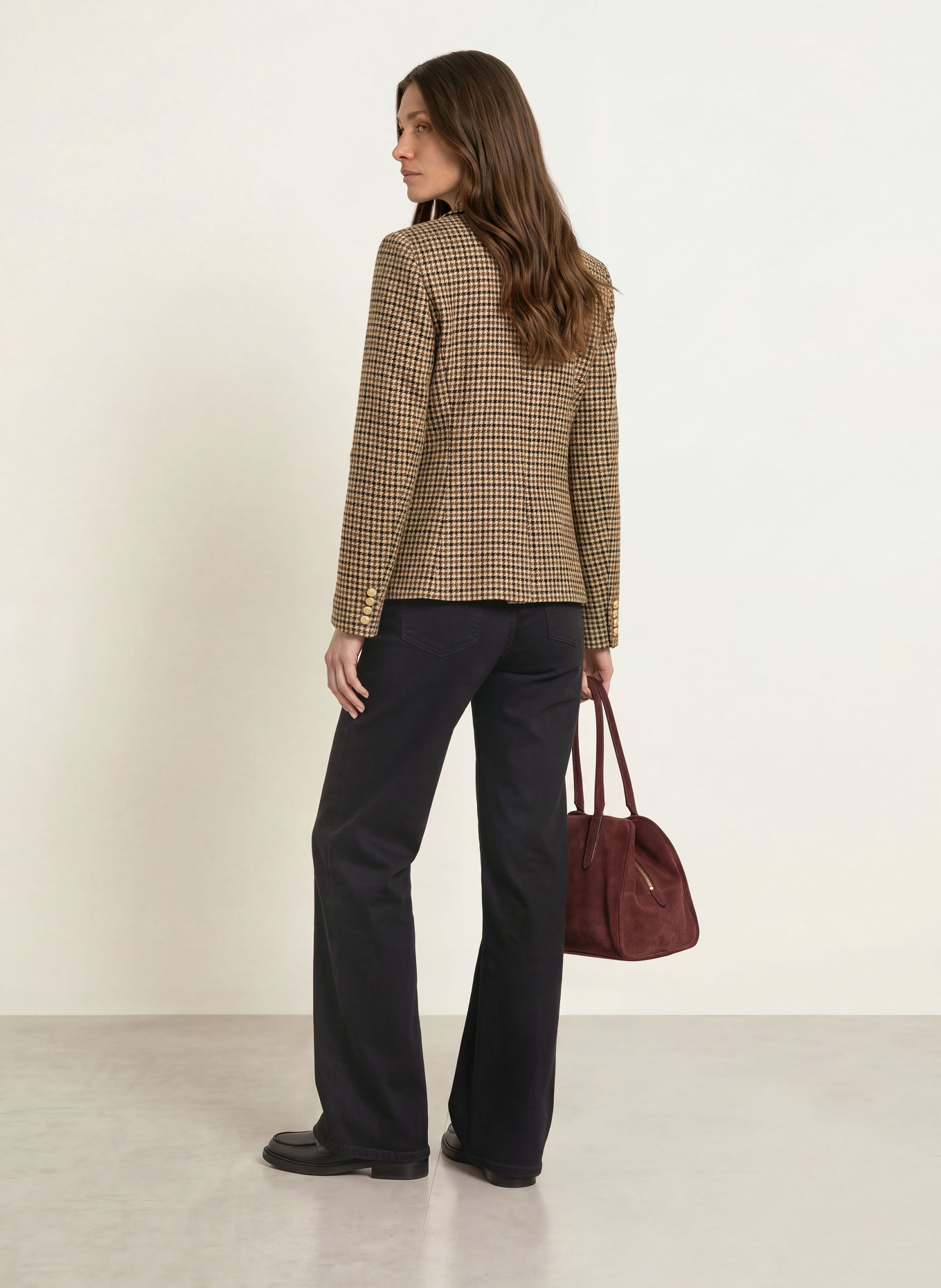 HOBBS Blazer ADELINE: HELLBRAUN / BRAUN / SCHWARZ