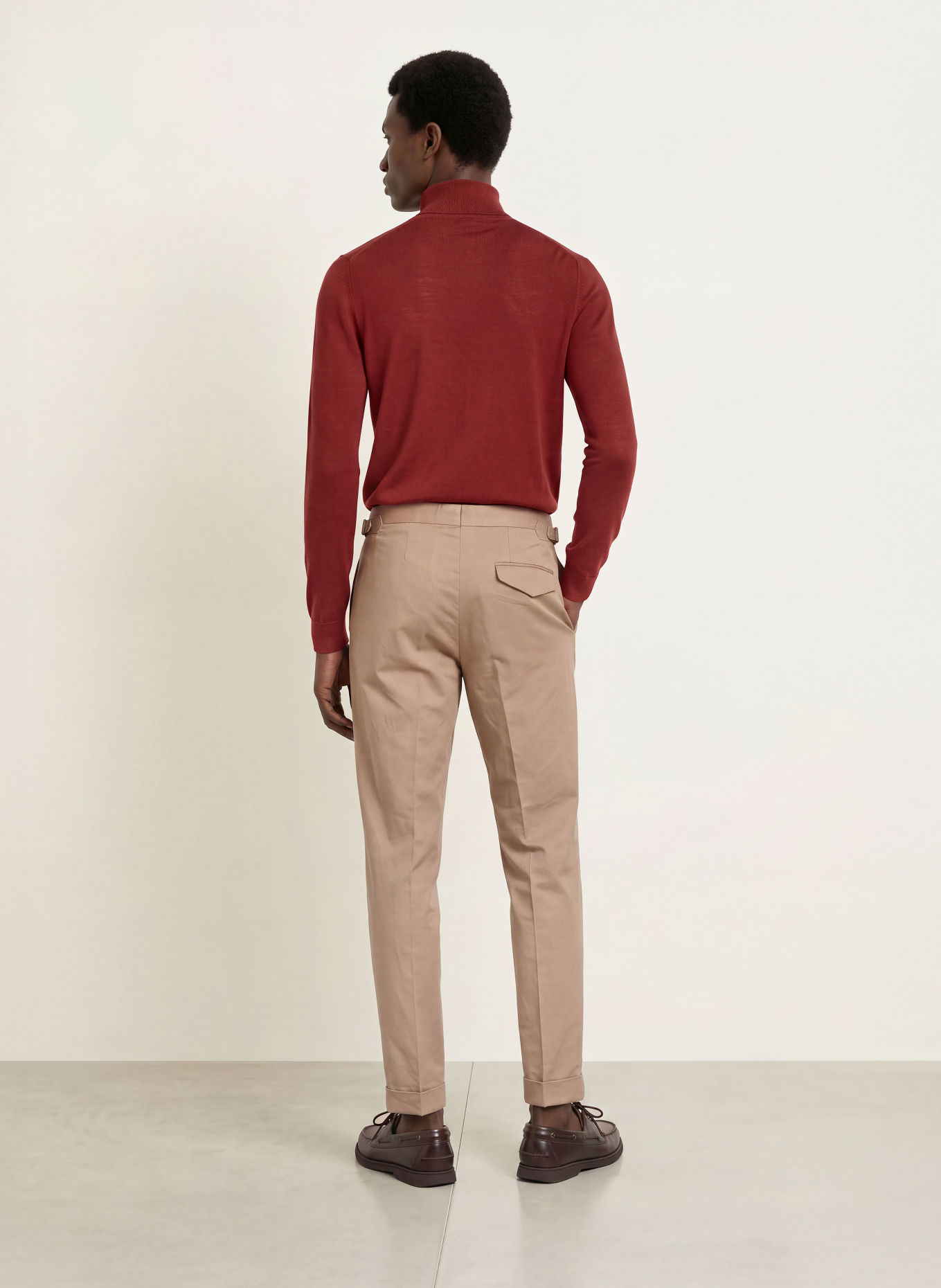 REISS Schipperstruien BLACKHALL: DONKERROOD