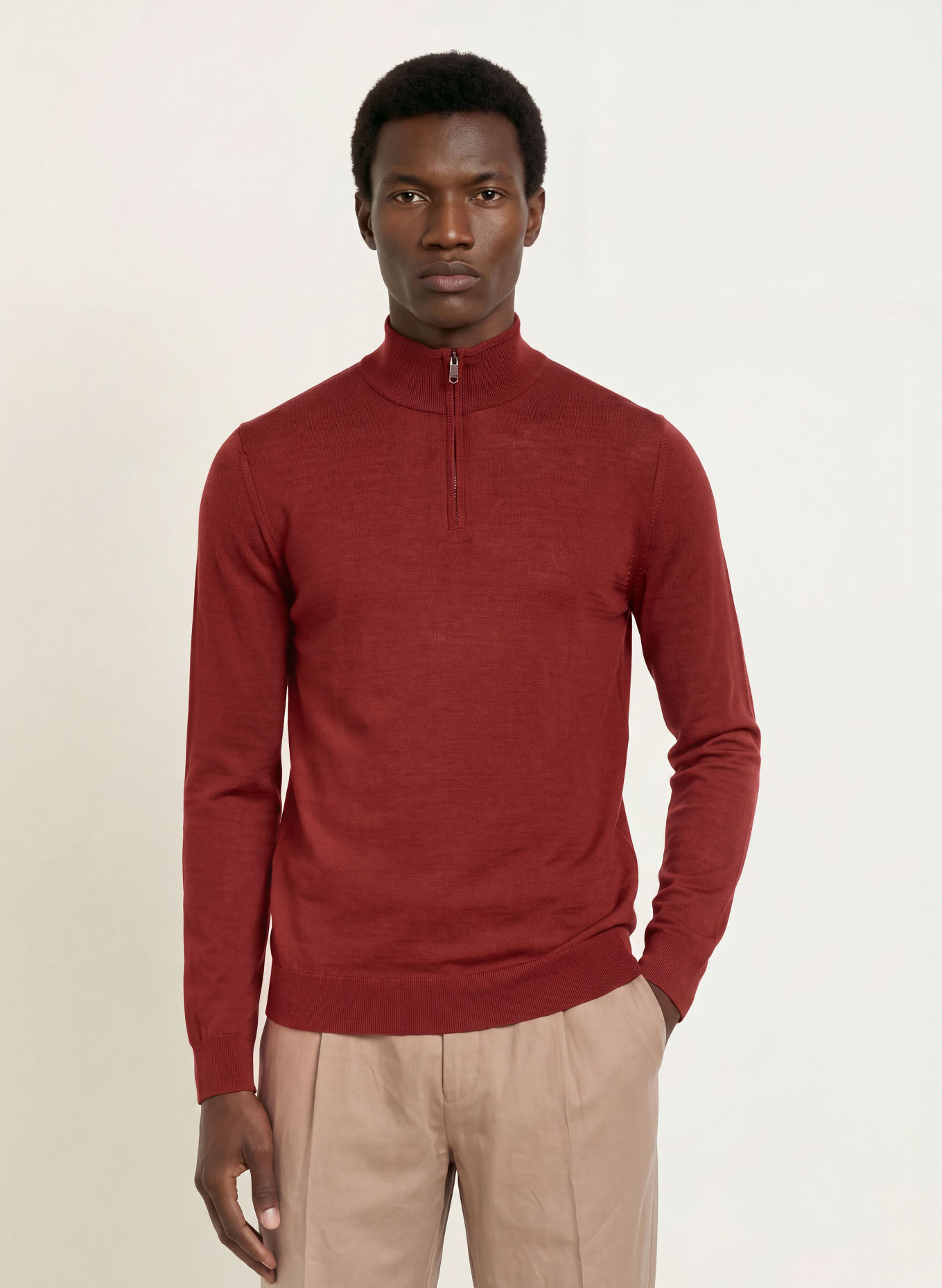 REISS Schipperstruien BLACKHALL: DONKERROOD