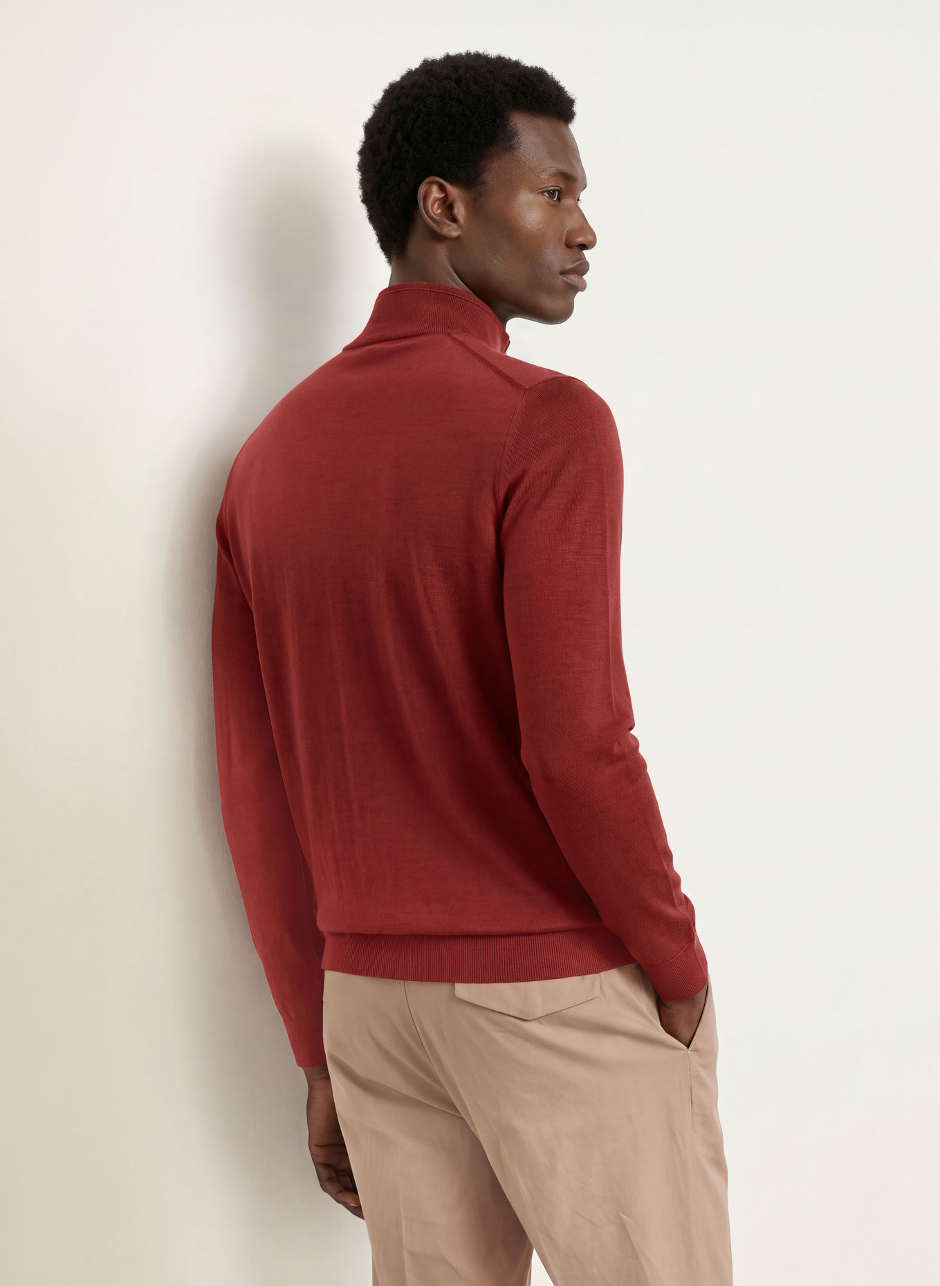 REISS Schipperstruien BLACKHALL: DONKERROOD