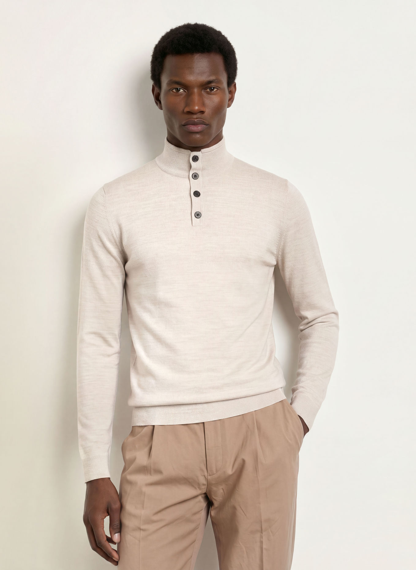 REISS Troyer FARNHAM: BEIGE