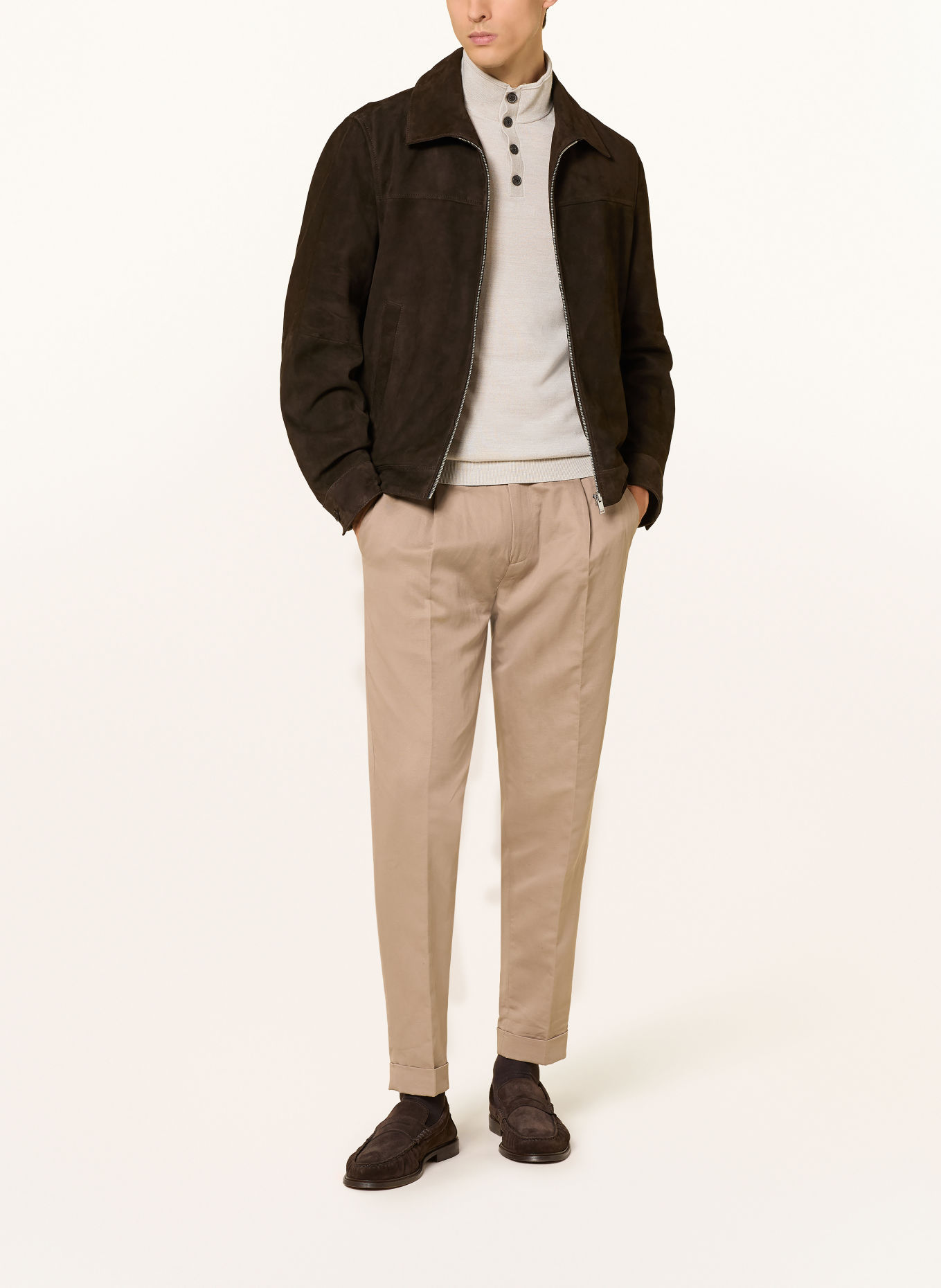 REISS Troyer FARNHAM: BEIGE