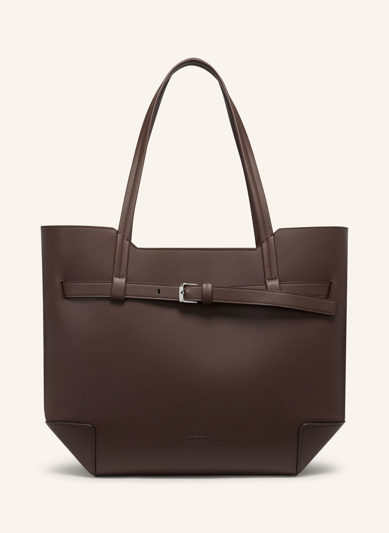 TUMI ADATTO Shopper: DUNKELBRAUN / SILBER