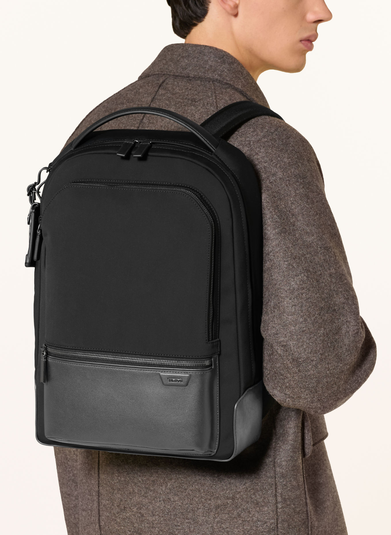 TUMI Sac à dos HARRISON BRADNER avec compartiment pour ordinateur portable: NOIR
