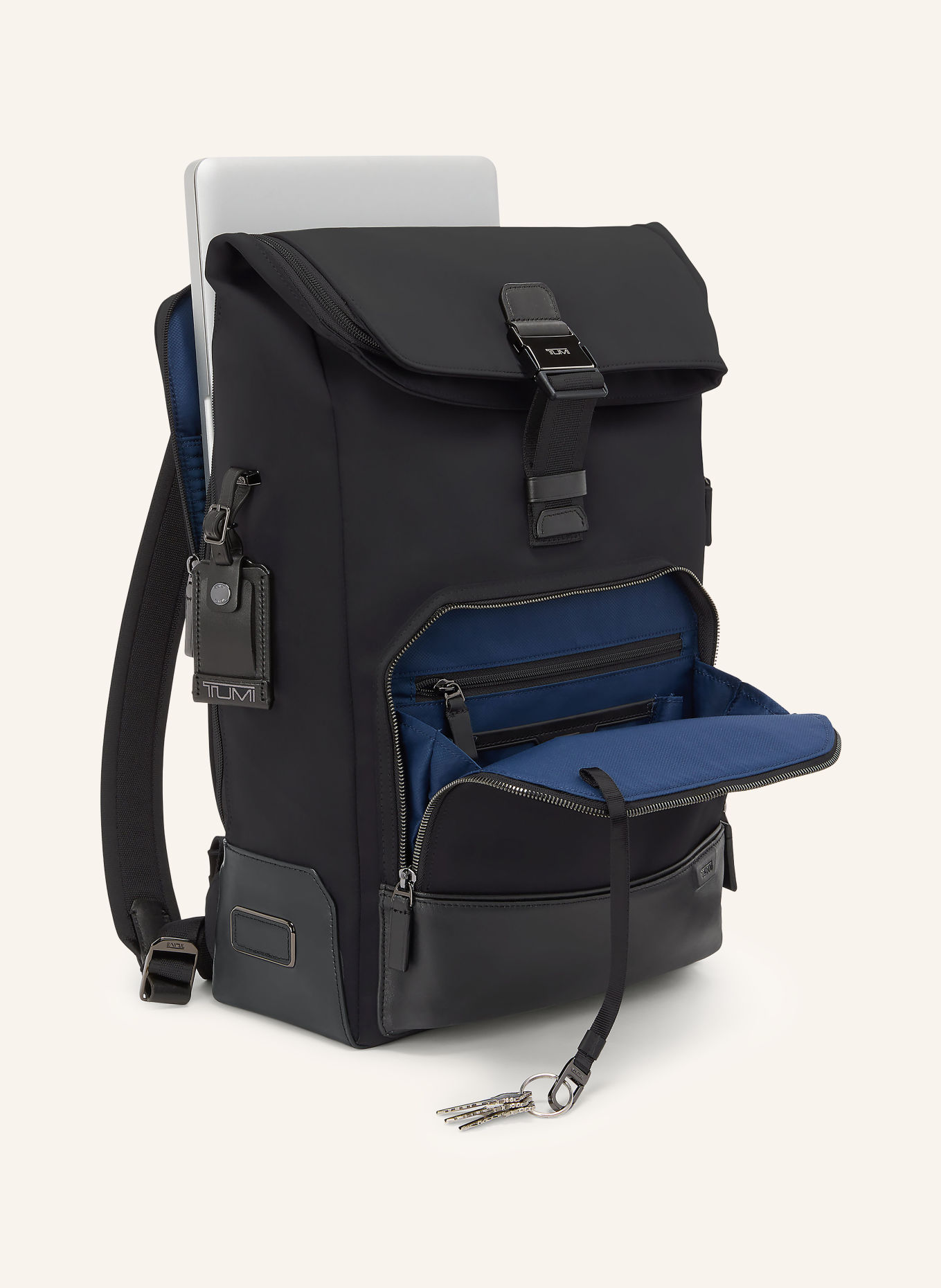 TUMI Sac à dos HARRISON OSBORN avec compartiment pour ordinateur portable: NOIR
