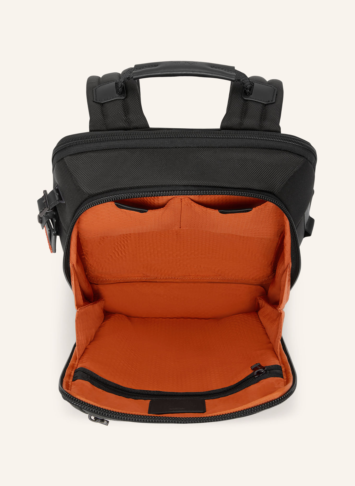 TUMI ALPHA BRAVO DYNAMIC Backpack with laptop compartment: TAUPE / BLACK
