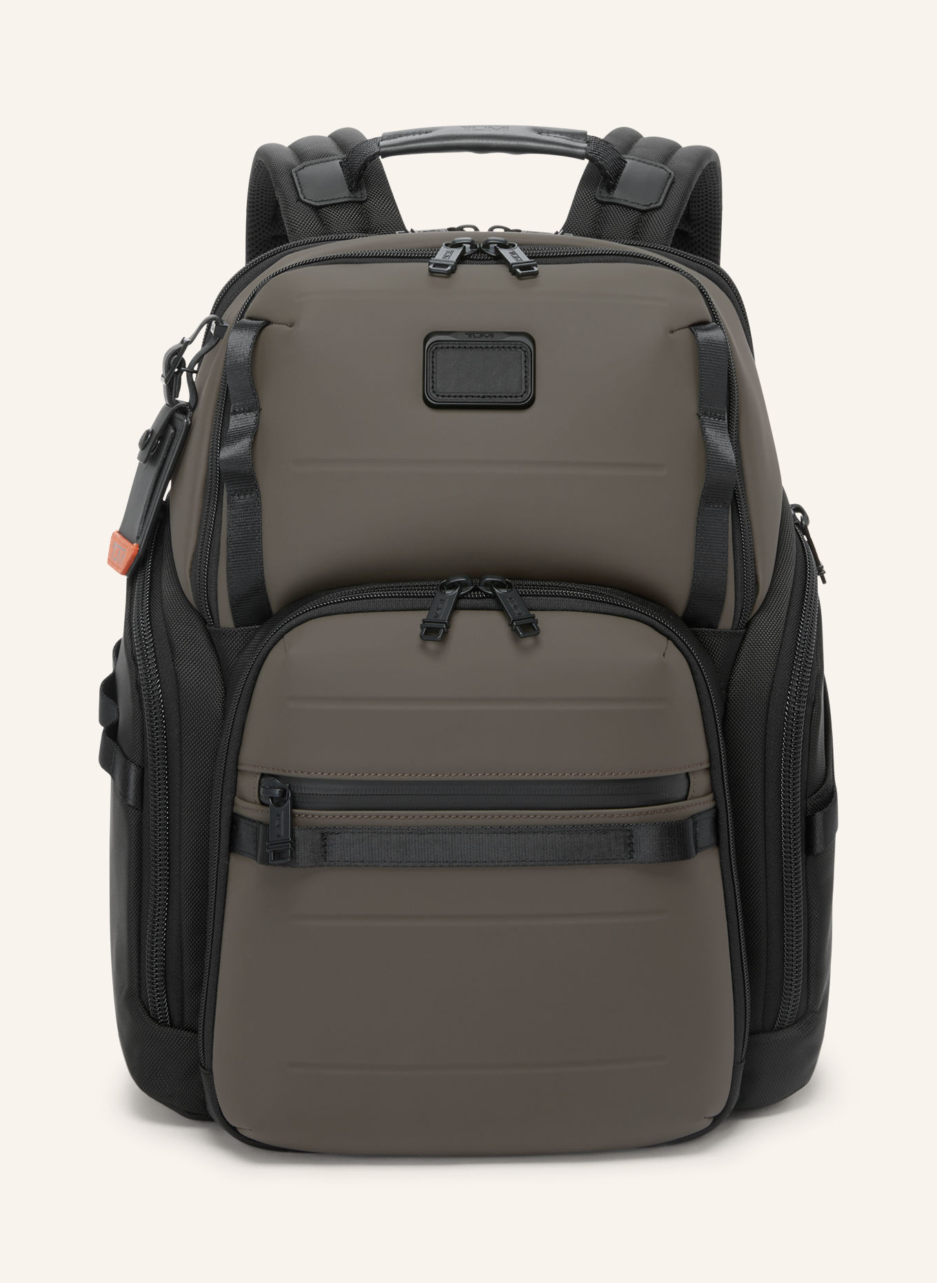 TUMI ALPHA BRAVO Rucksack SEARCH mit Laptop-Fach: TAUPE / SCHWARZ