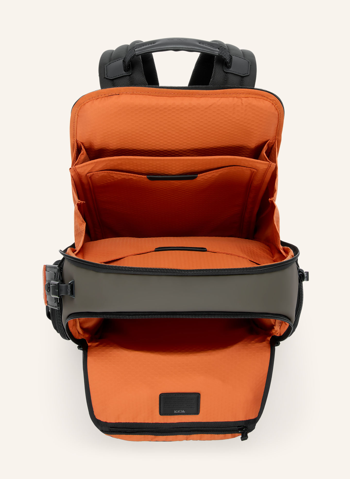 TUMI ALPHA BRAVO Rucksack SEARCH mit Laptop-Fach: TAUPE / SCHWARZ