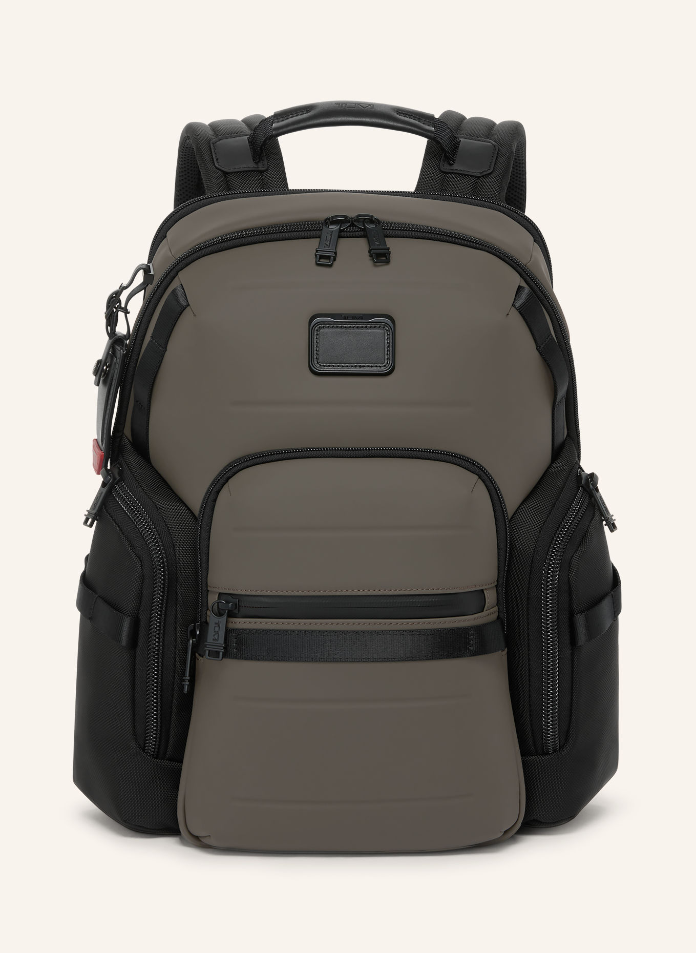 TUMI ALPHA BRAVO NAVIGATION Backpack with laptop compartment: TAUPE / BLACK