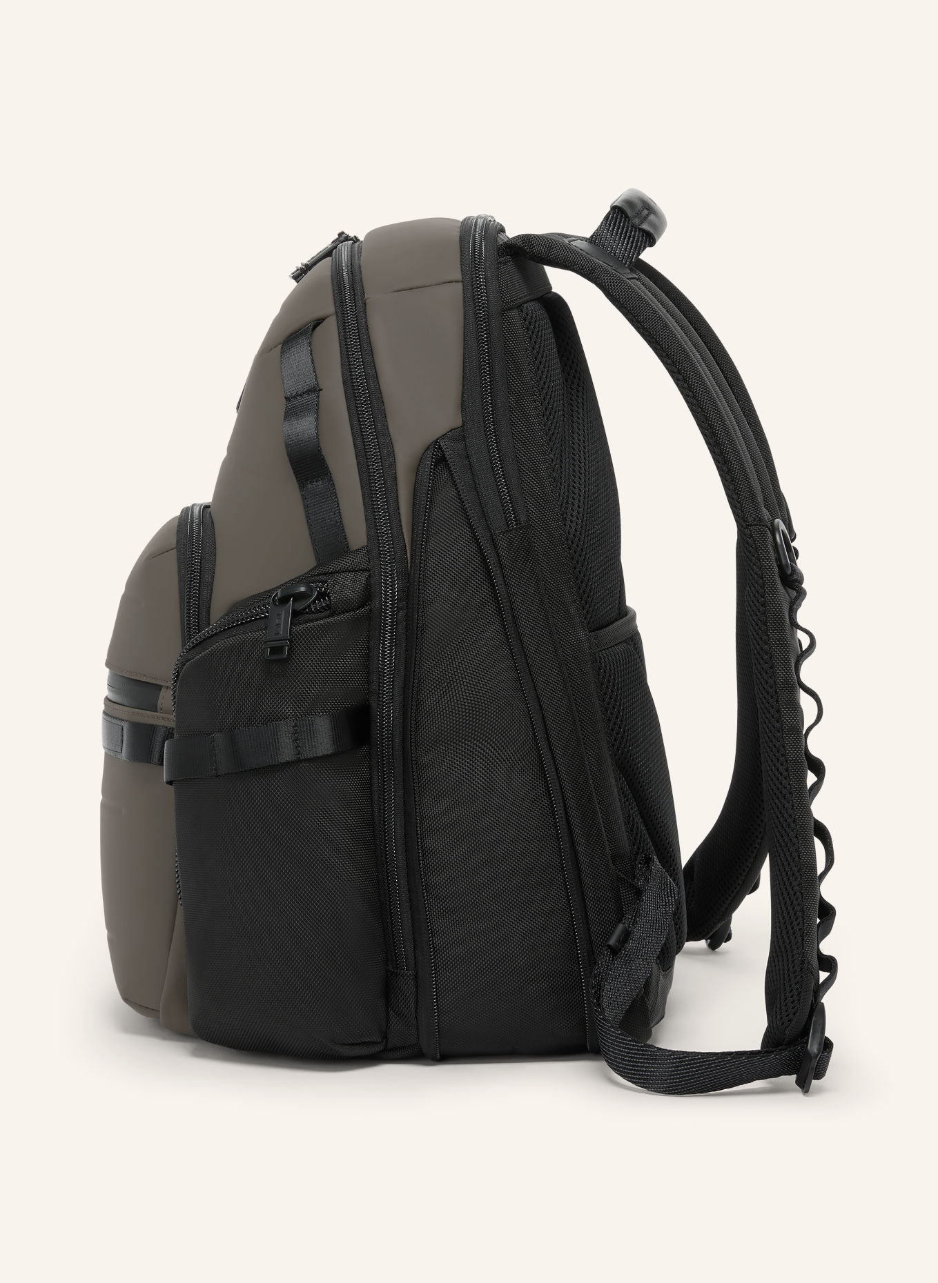 TUMI ALPHA BRAVO NAVIGATION Backpack with laptop compartment: TAUPE / BLACK