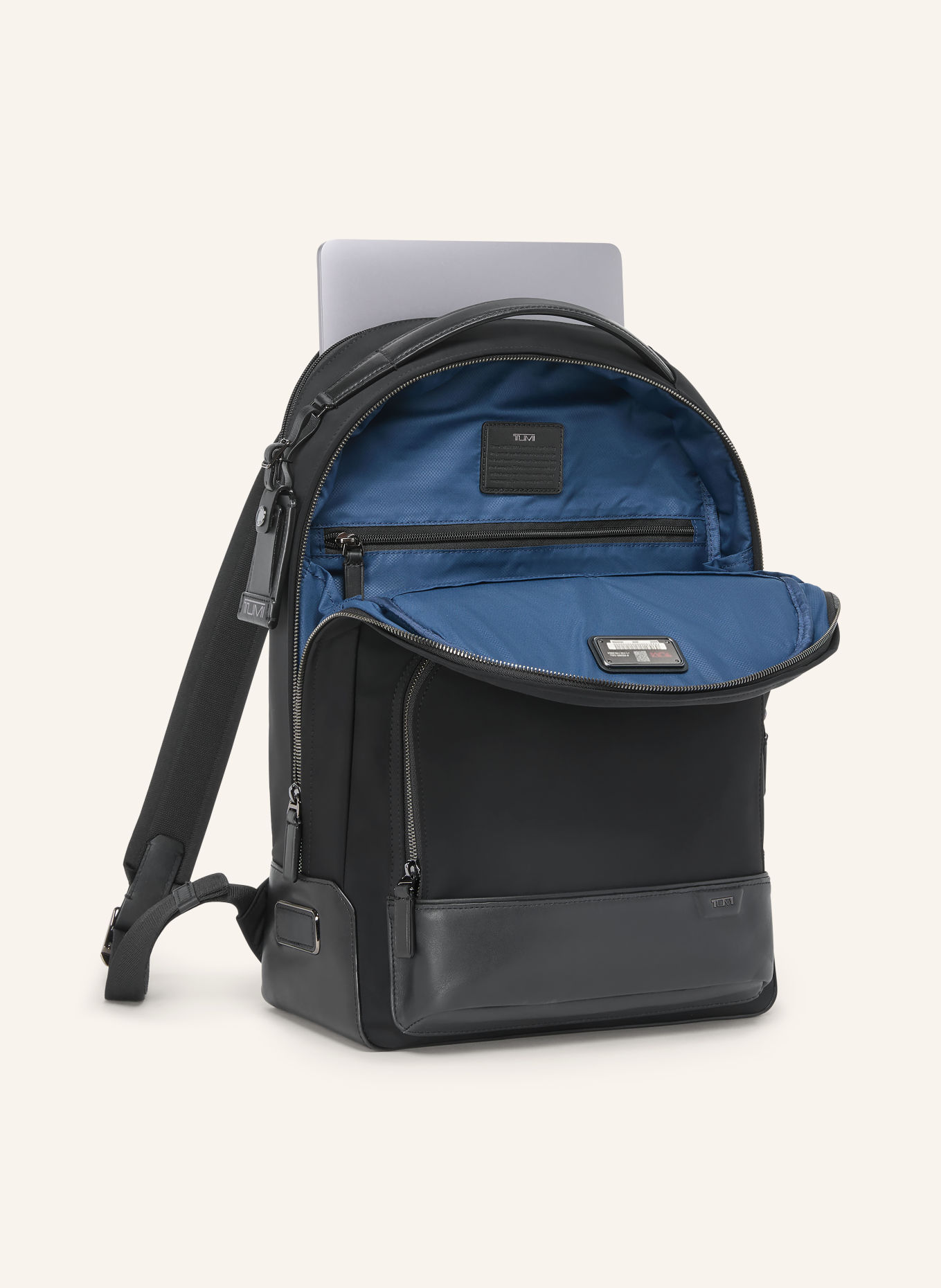TUMI HARRISON WARREN Backpack with laptop compartment: BLACK