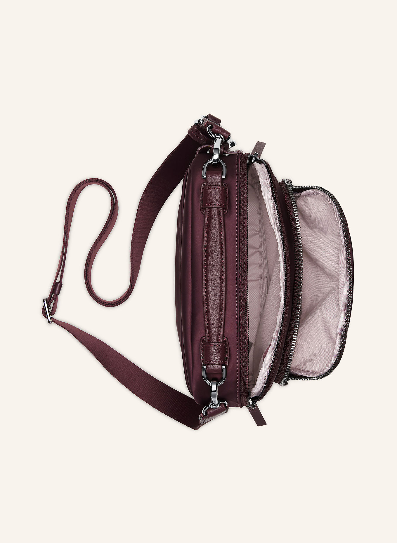 TUMI VOYAGEUR TEGHAN Crossbody bag: DARK RED