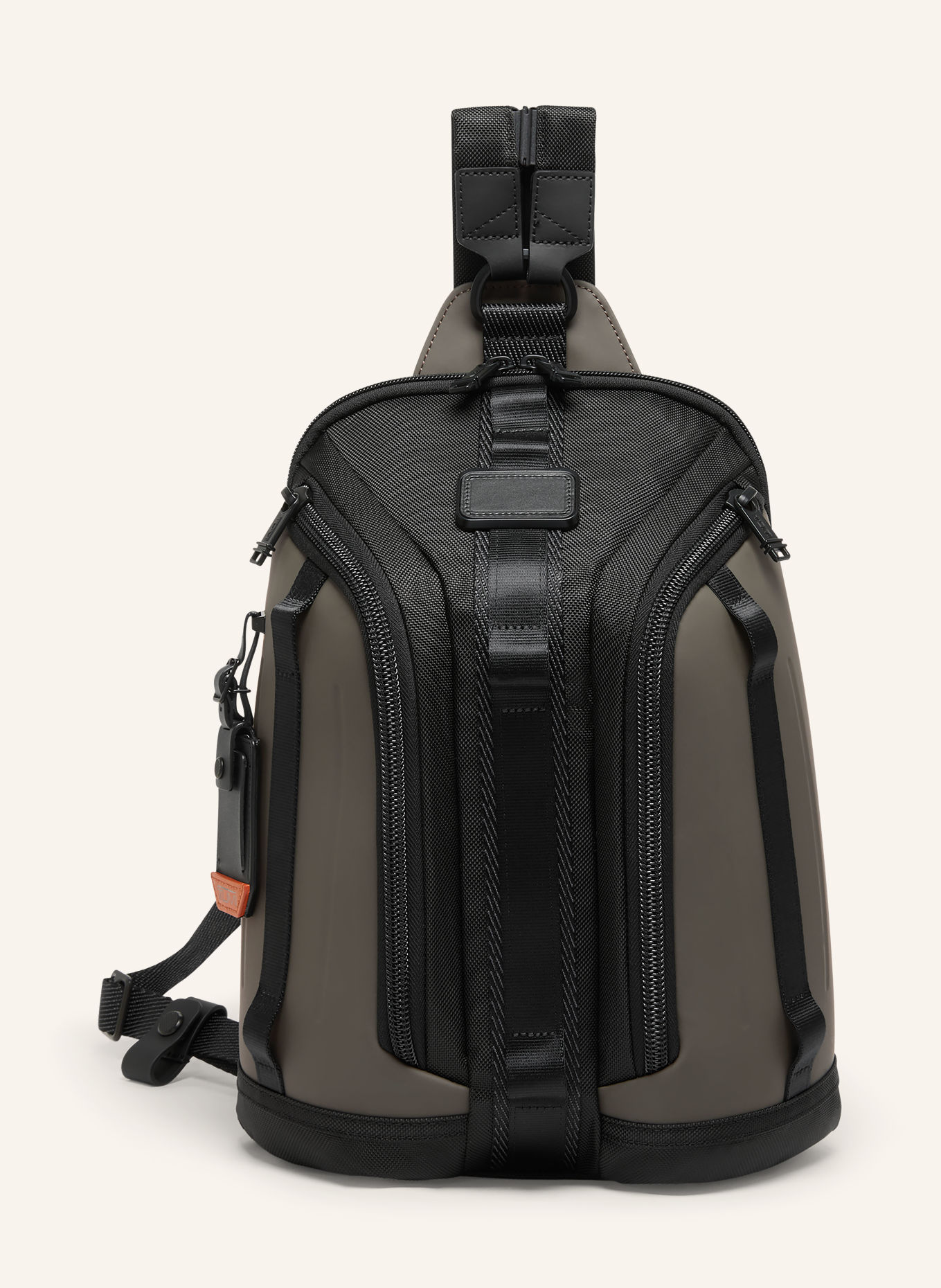 TUMI ALPHA BRAVO Rucksack KNIGHT SLING: BRAUN / SCHWARZ