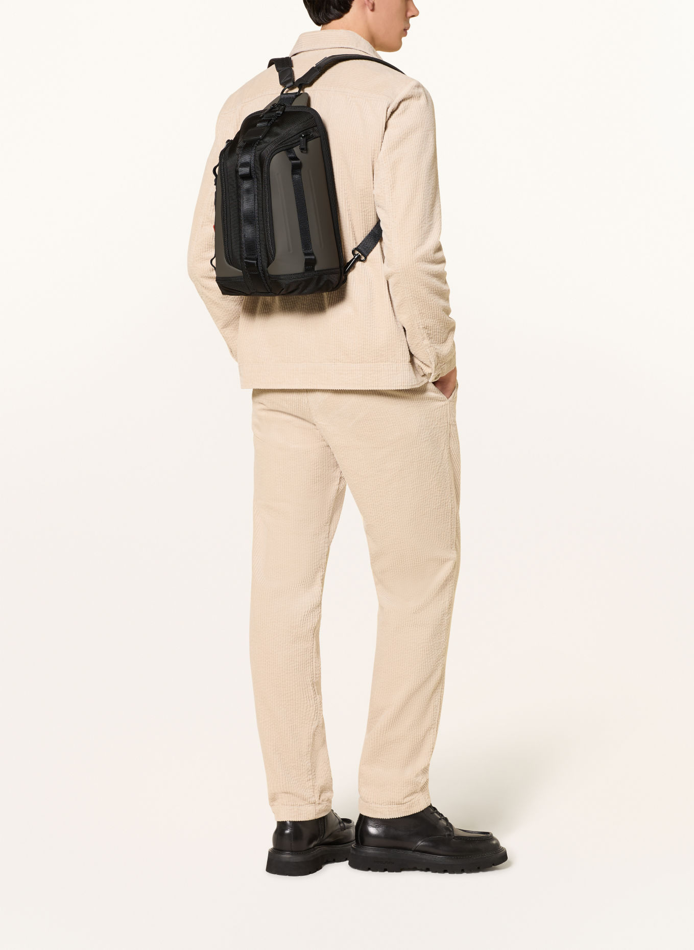 TUMI ALPHA BRAVO Rucksack KNIGHT SLING: BRAUN / SCHWARZ