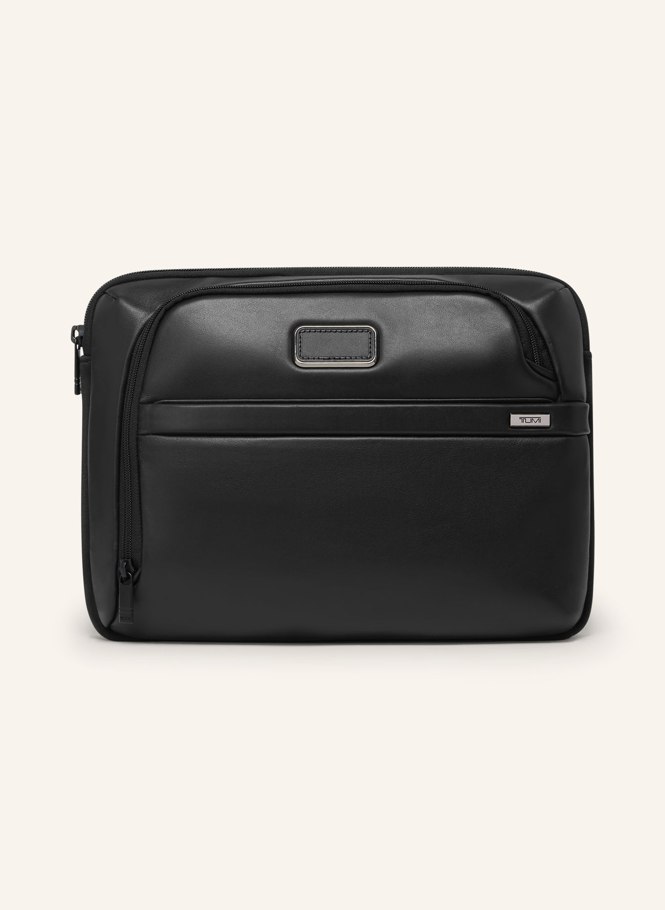 TUMI ALPHA laptophoes MEDIUM: ZWART