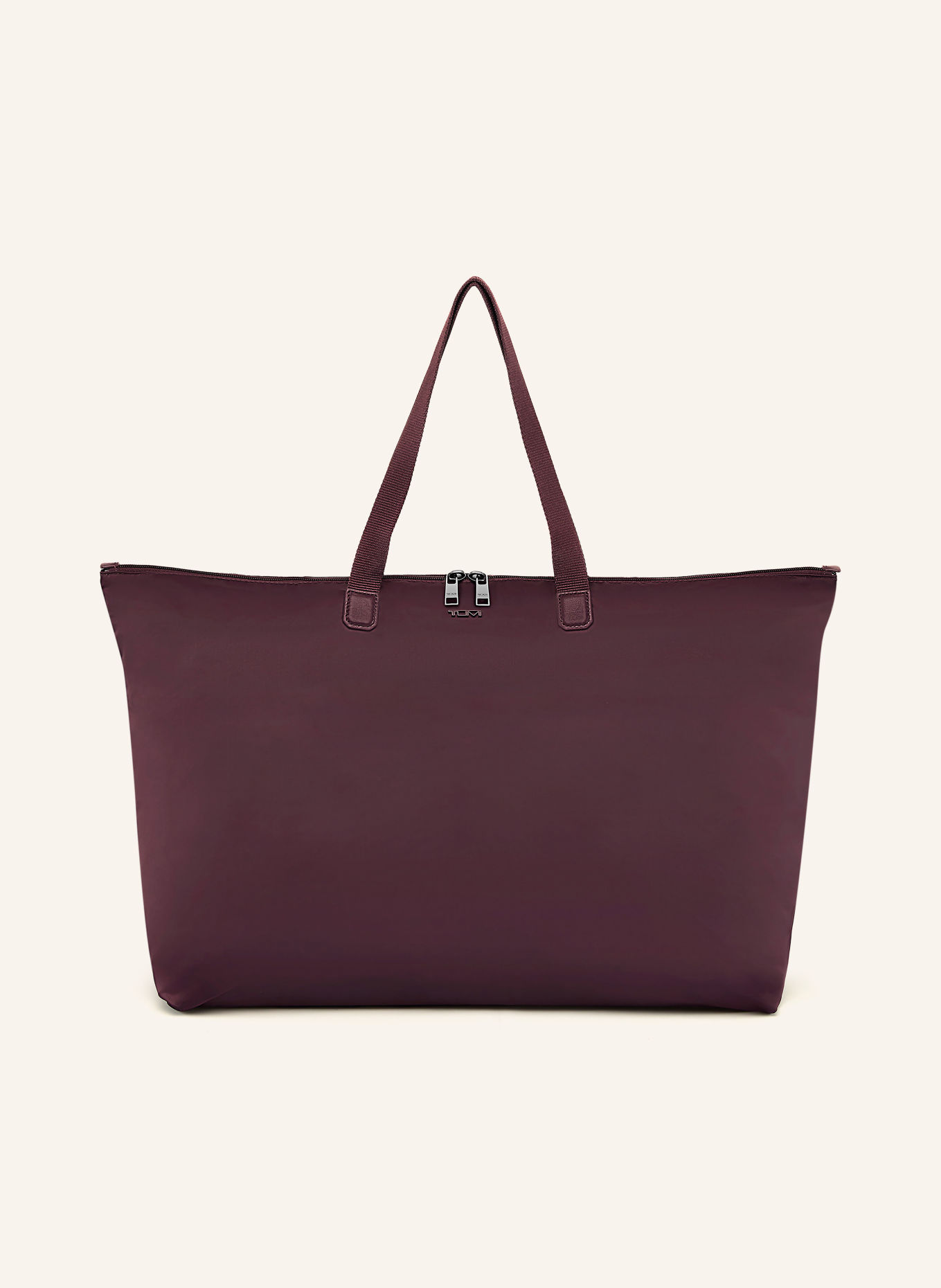 TUMI VOYAGEUR Shoppers JUST IN CASE® LARGE met Pouch: DONKERROOD