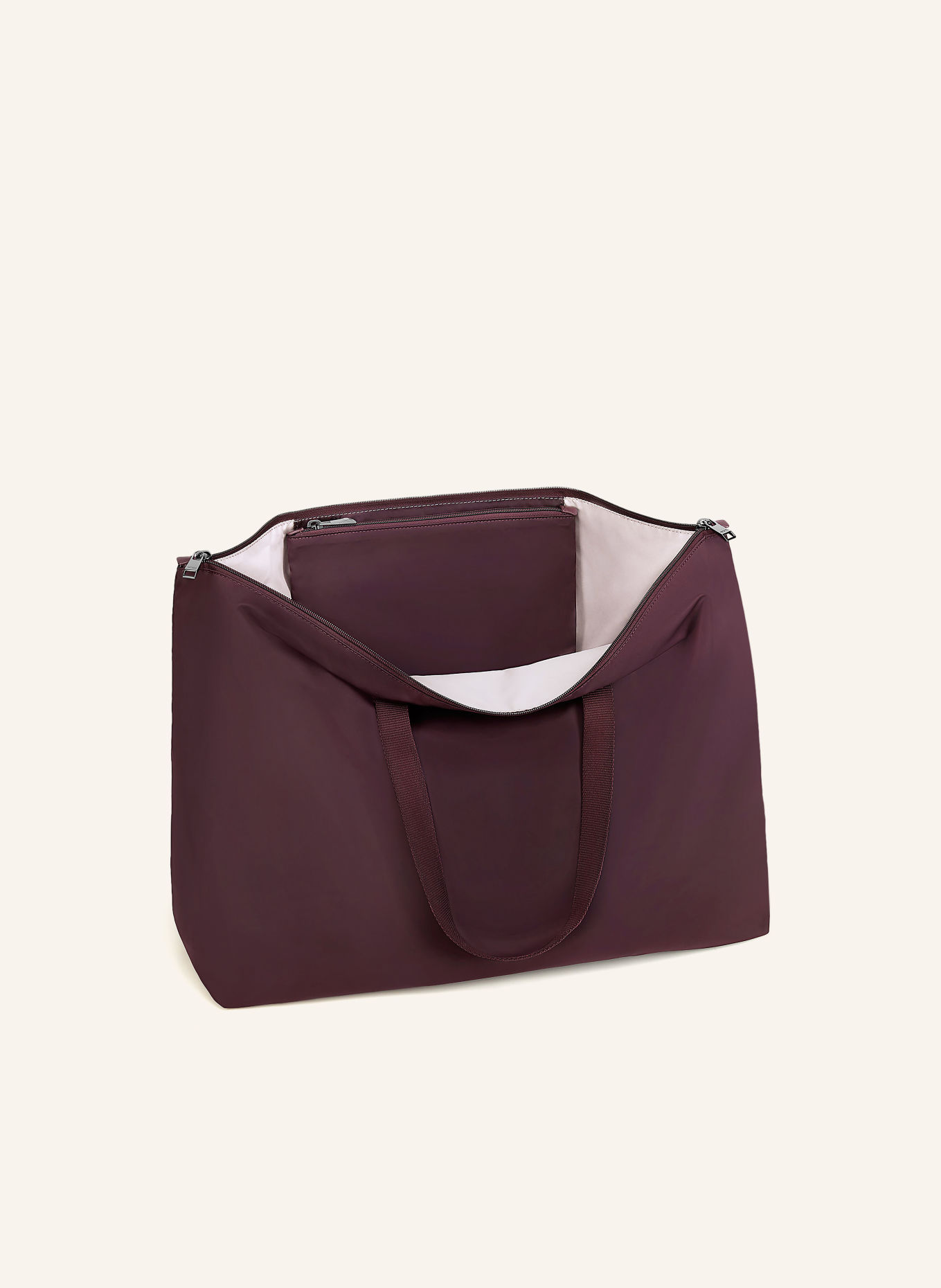 TUMI VOYAGEUR Shoppers JUST IN CASE® LARGE met Pouch: DONKERROOD