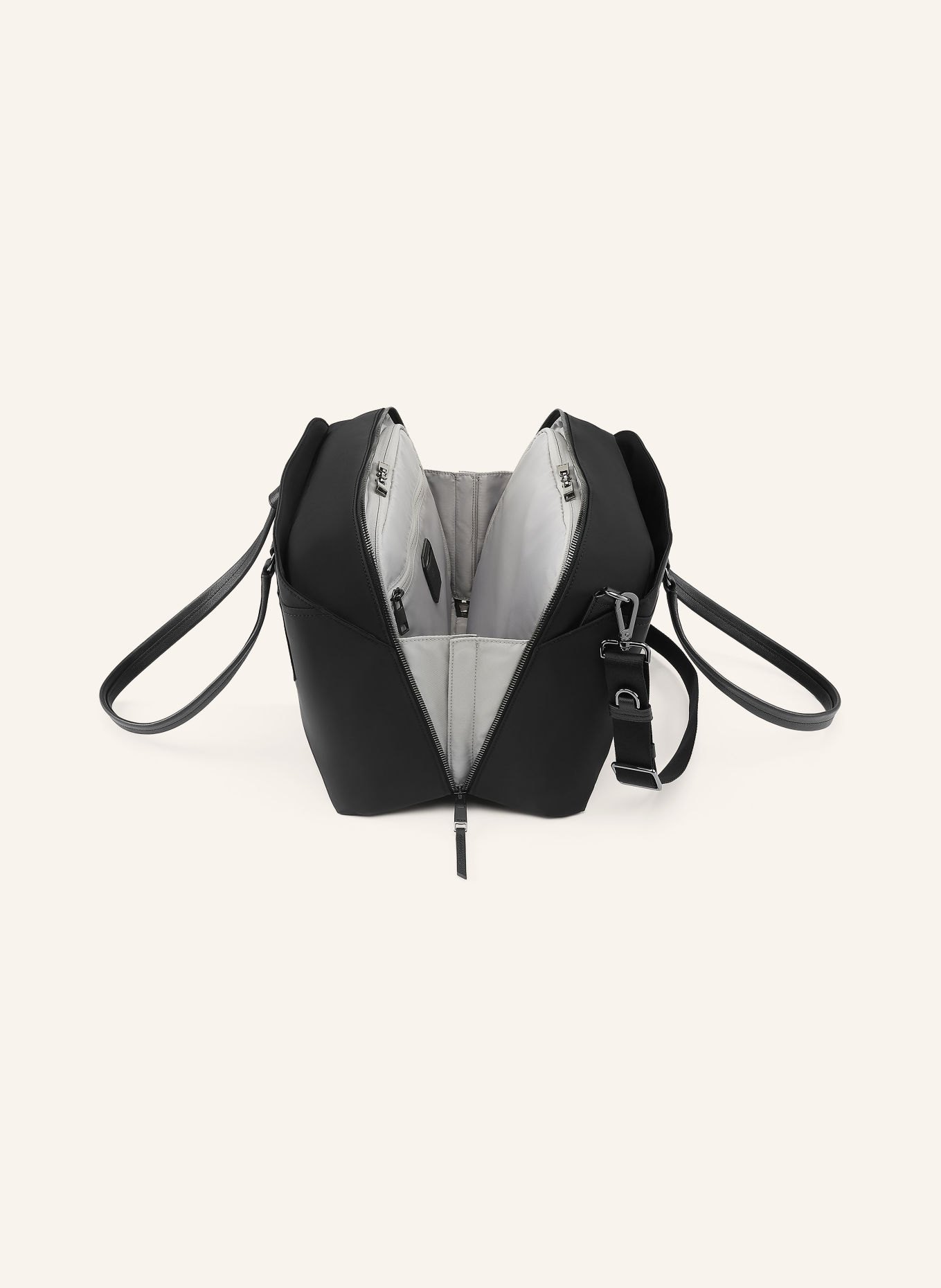 TUMI VOYAGEUR MONTCLAIR Handbag: BLACK