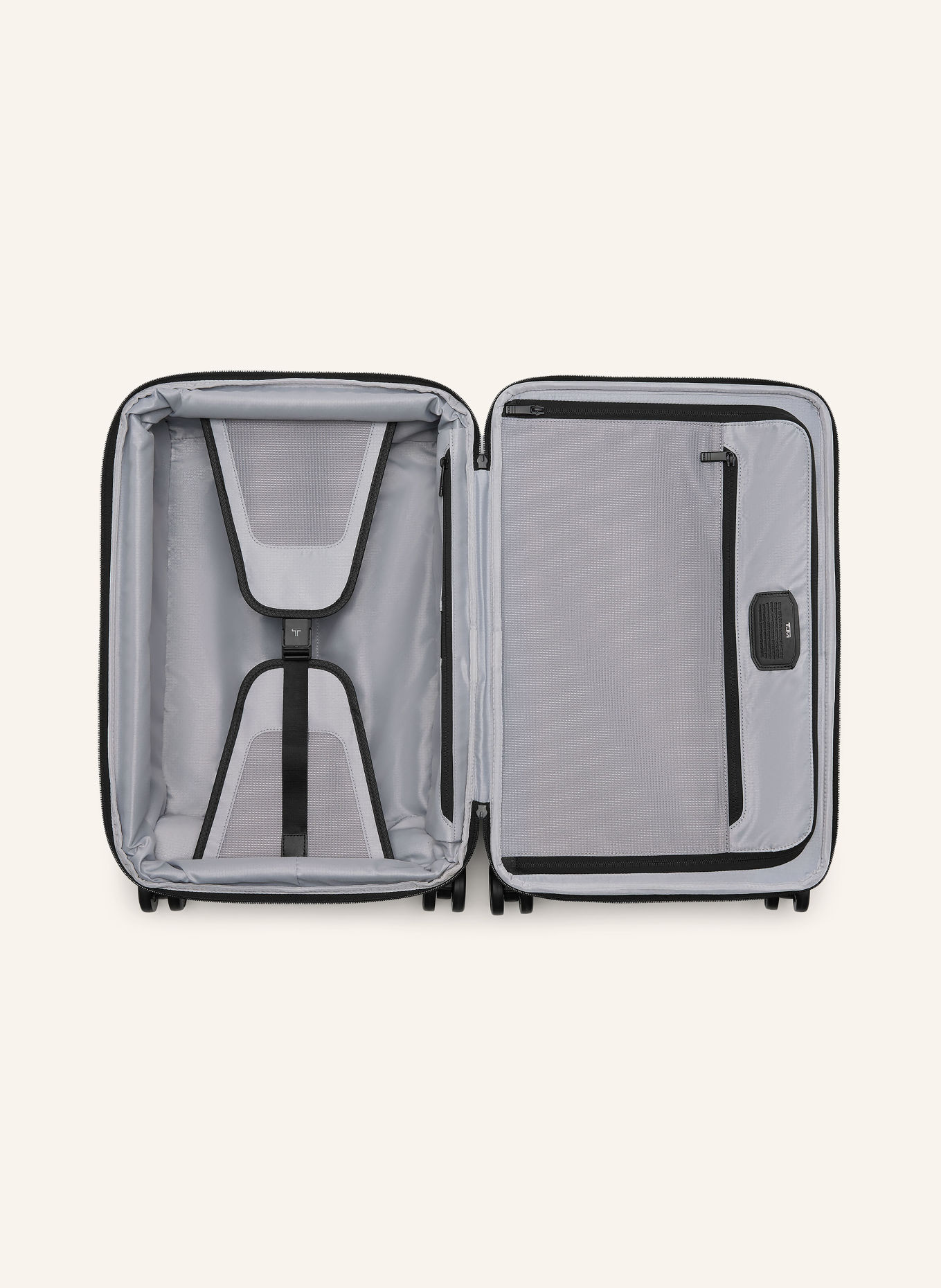 TUMI ALPHA Trolley DUAL ACCESS EXPANDABLE: GRAY / BLACK