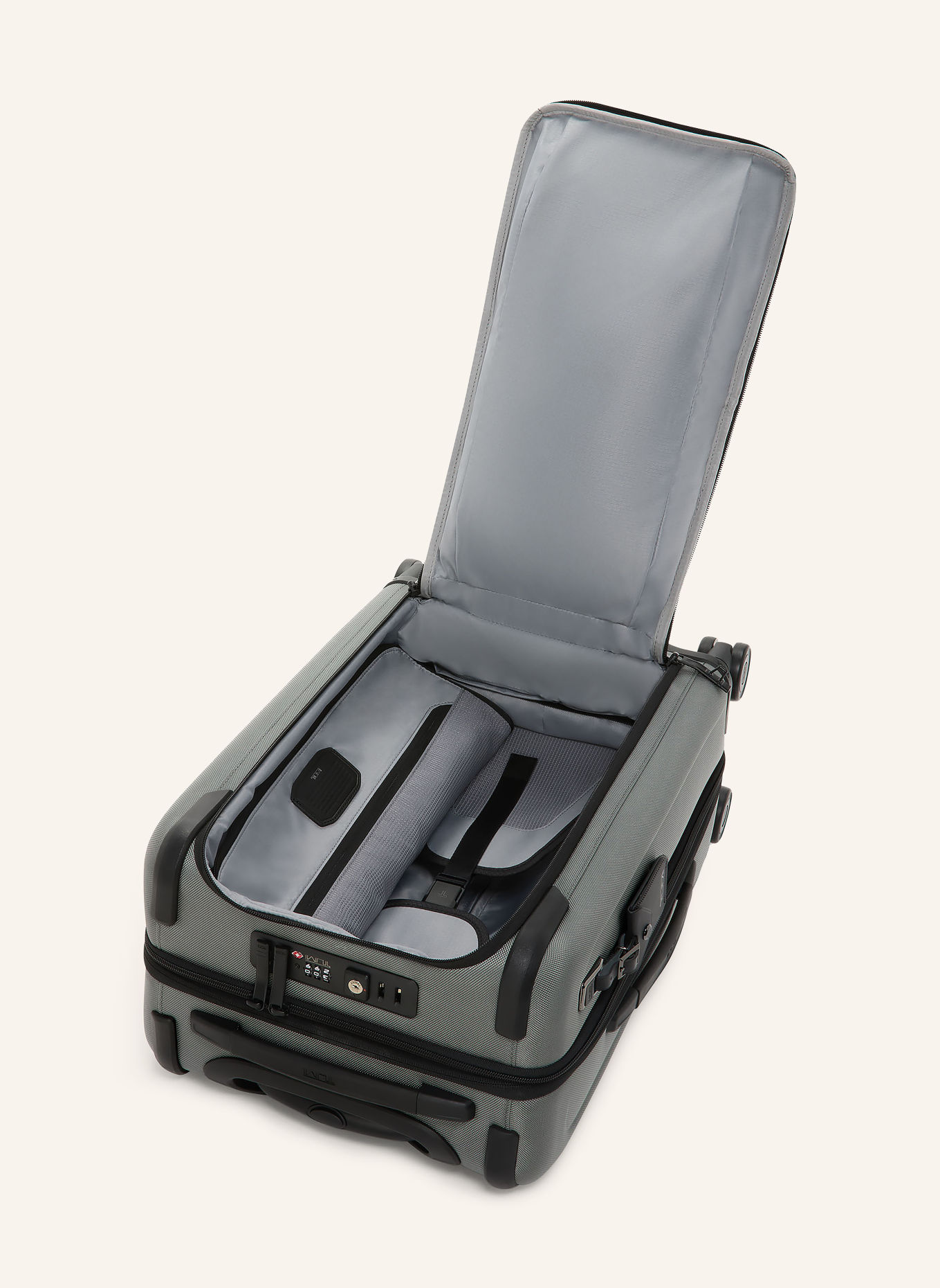 TUMI ALPHA Trolley DUAL ACCESS EXPANDABLE: GRAY / BLACK