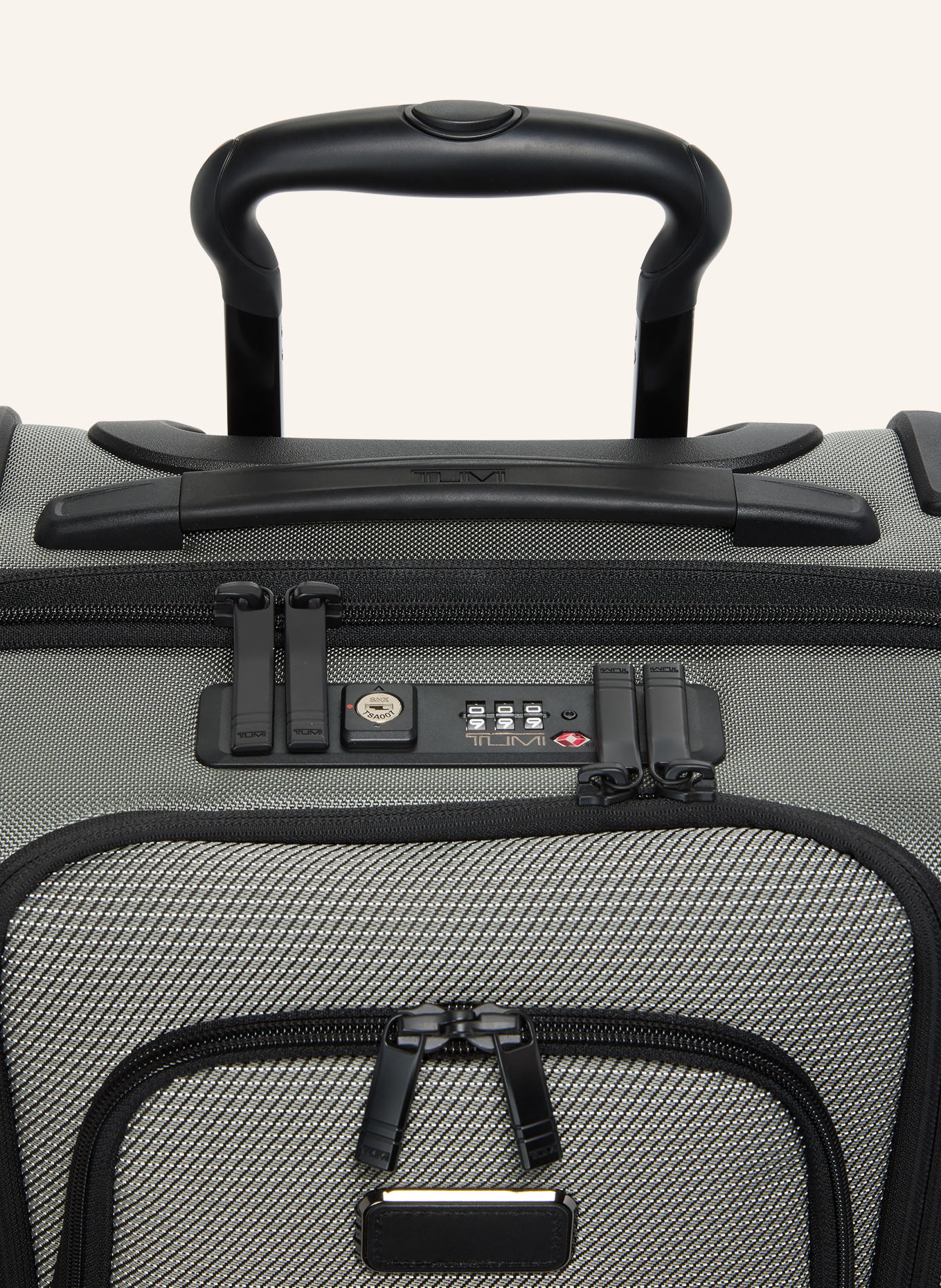 TUMI ALPHA Trolley DUAL ACCESS EXPANDABLE: GRAY / BLACK