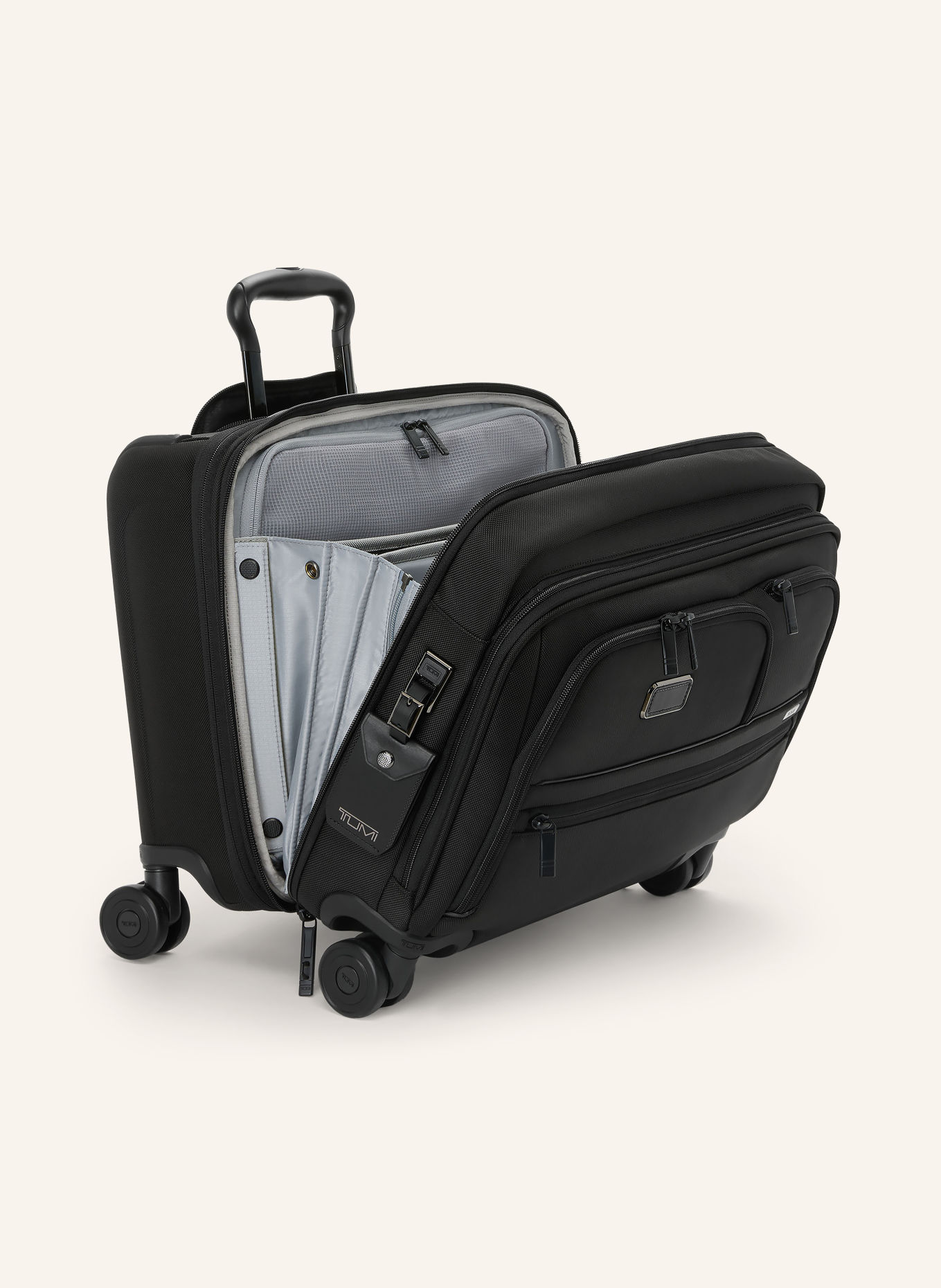 TUMI Valise business à roulettes ALPHA DELUXE: NOIR