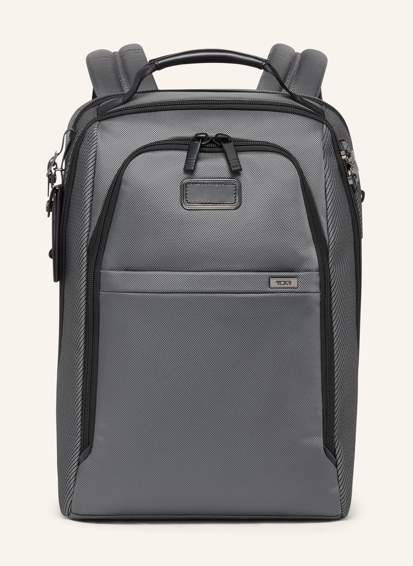 TUMI ALPHA Rucksack MEDIUM mit Laptop-Fach: GRAU / SCHWARZ