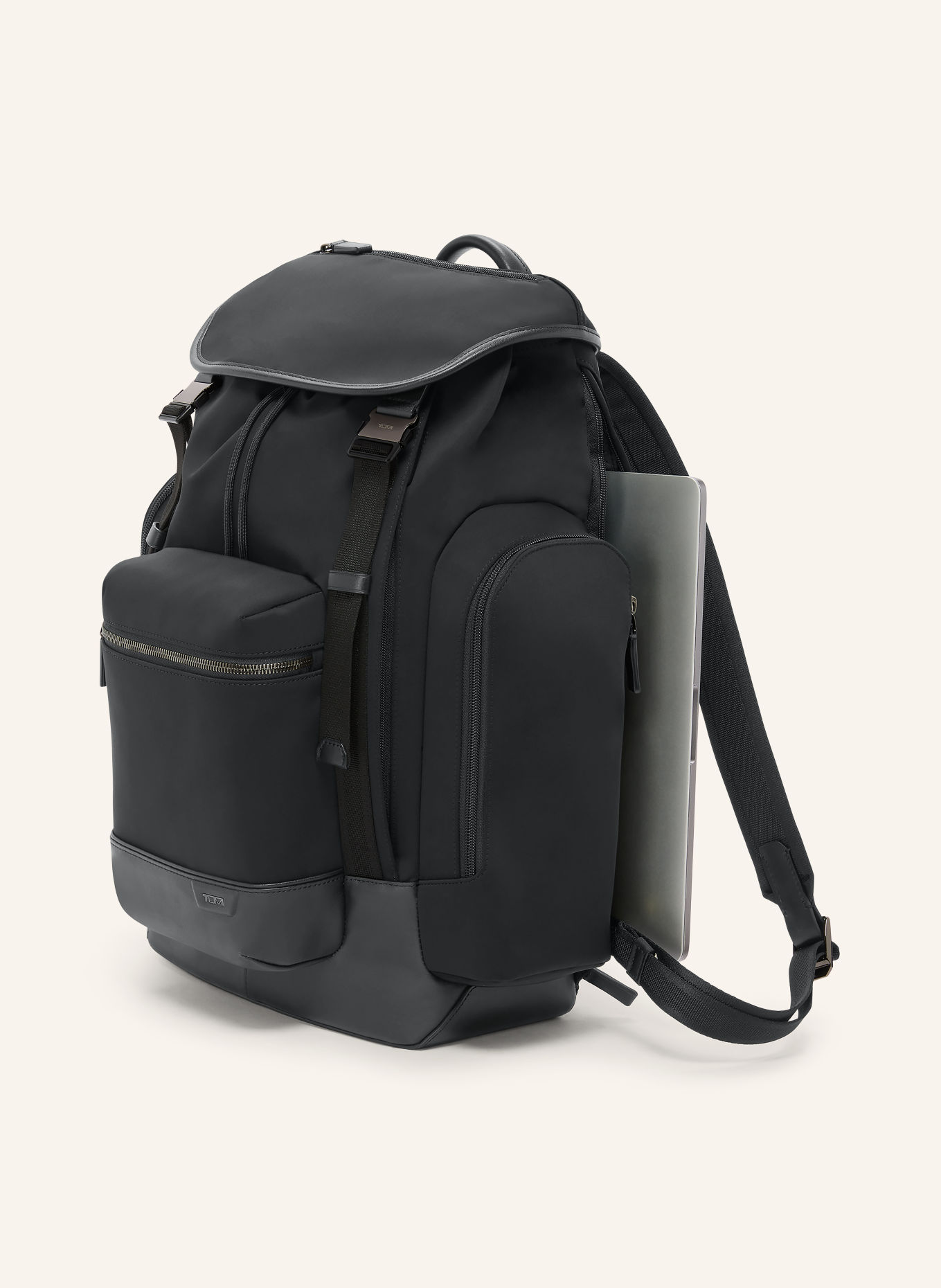 TUMI HARRISON Rucksack GRIFFEN mit Laptop-Fach: SCHWARZ