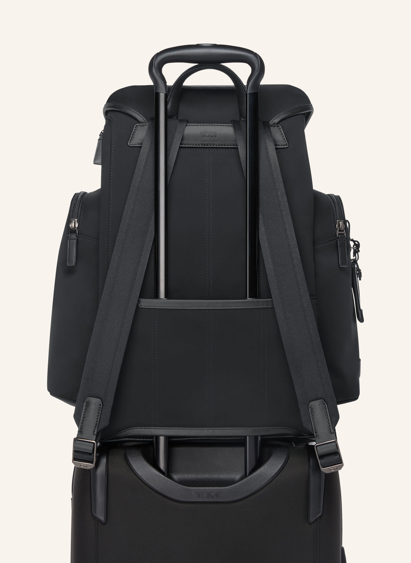 TUMI HARRISON Rucksack GRIFFEN mit Laptop-Fach: SCHWARZ