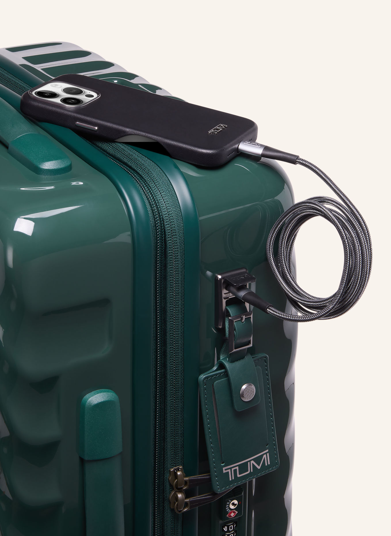TUMI Valise à roulettes 19 DEGREE EXPANDABLE CARRY-ON: GROEN