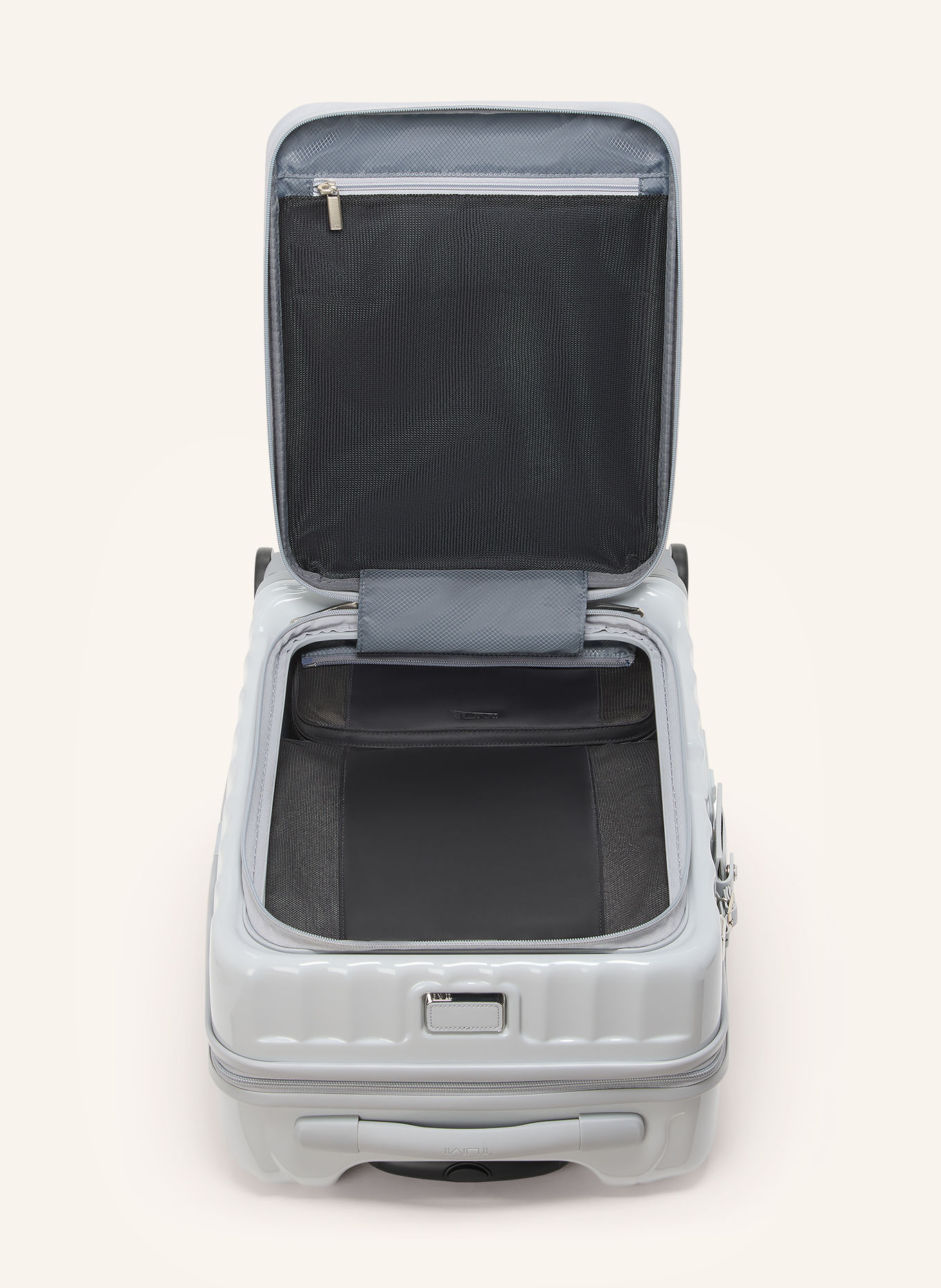 TUMI Valise à roulettes 19 DEGREE FRONT ACCESS EXPANDABLE CARRY-ON: GRIS CLAIR