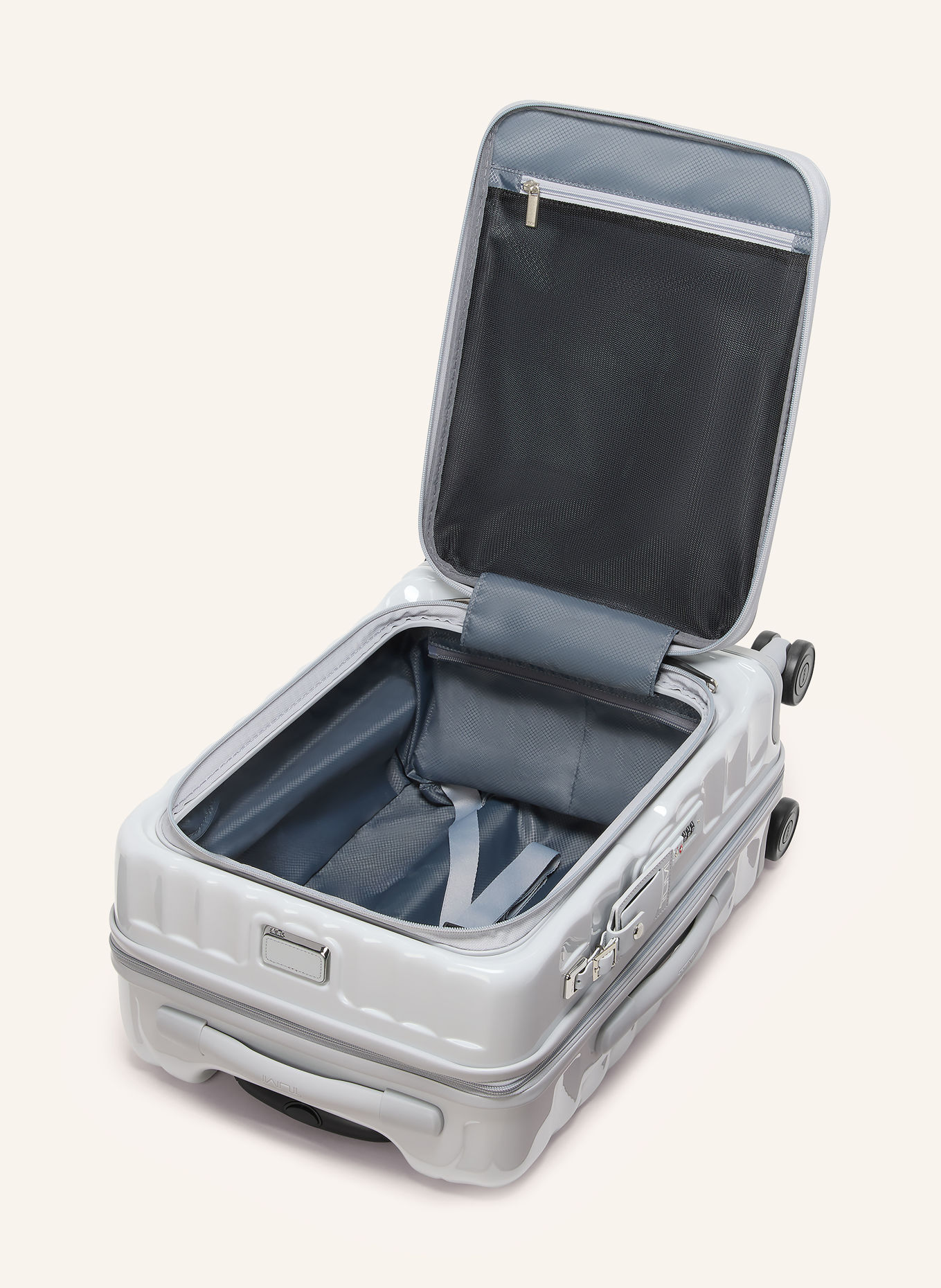 TUMI Valise à roulettes 19 DEGREE FRONT ACCESS EXPANDABLE CARRY-ON: GRIS CLAIR