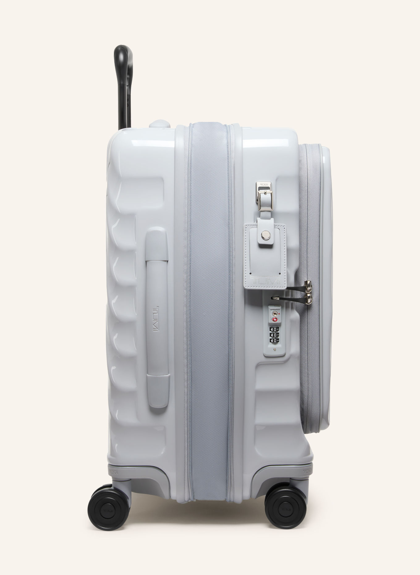 TUMI Valise à roulettes 19 DEGREE FRONT ACCESS EXPANDABLE CARRY-ON: GRIS CLAIR