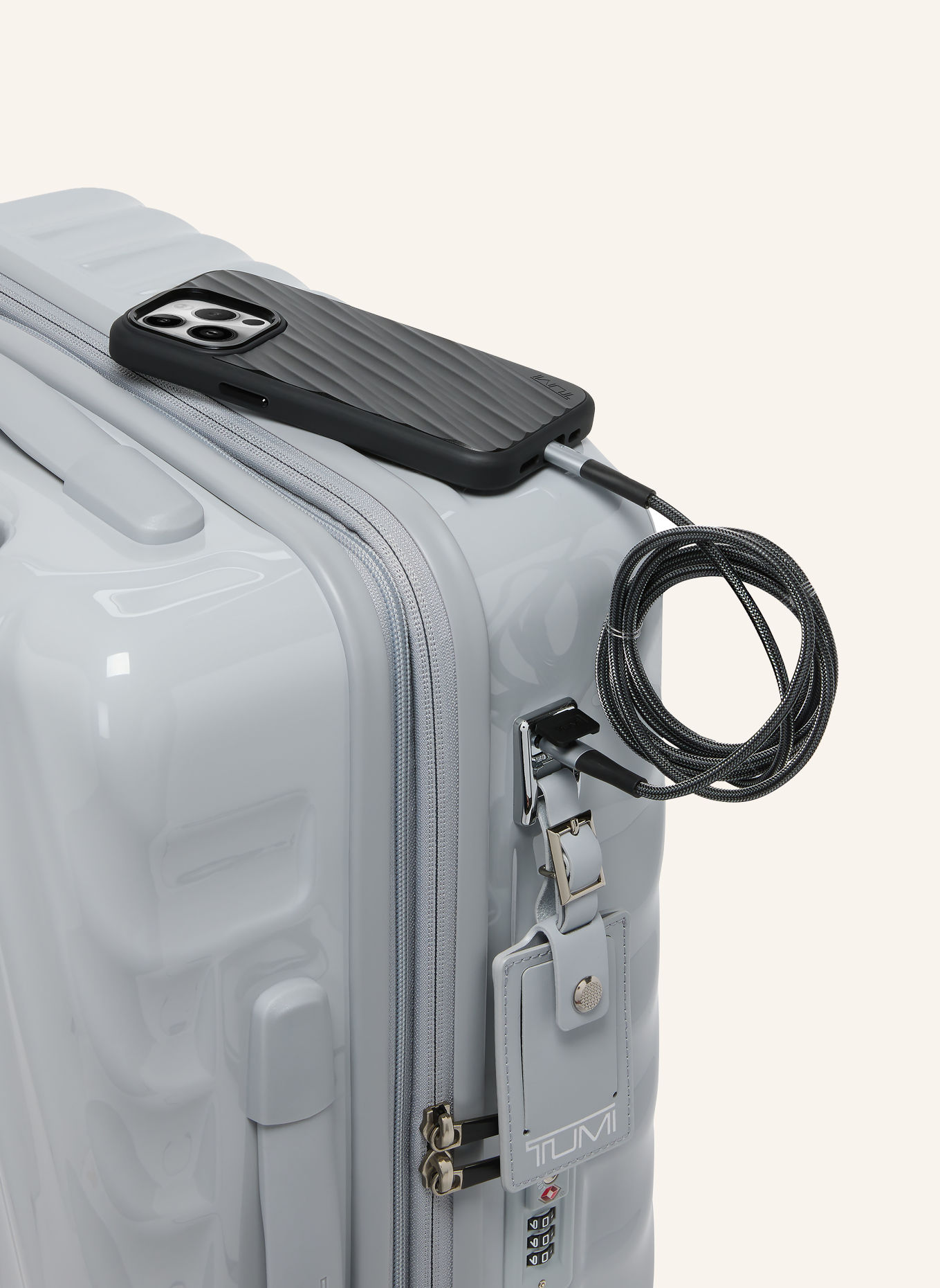 TUMI 19 DEGREE EXPANDABLE Trolley: LIGHT GRAY