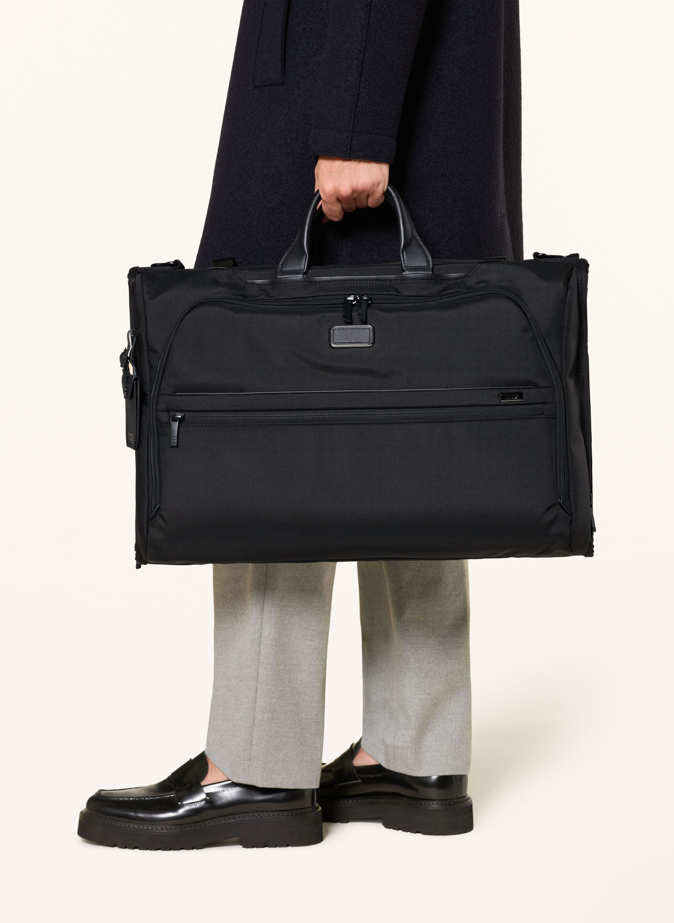 TUMI ALPHA Garment bag: BLACK