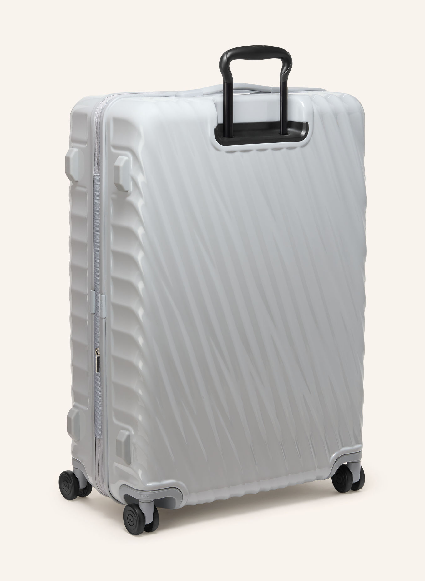 TUMI 19 DEGREE Trolley LARGE FRONT ACCESS EXPANDABLE CHECKED: BEIGE