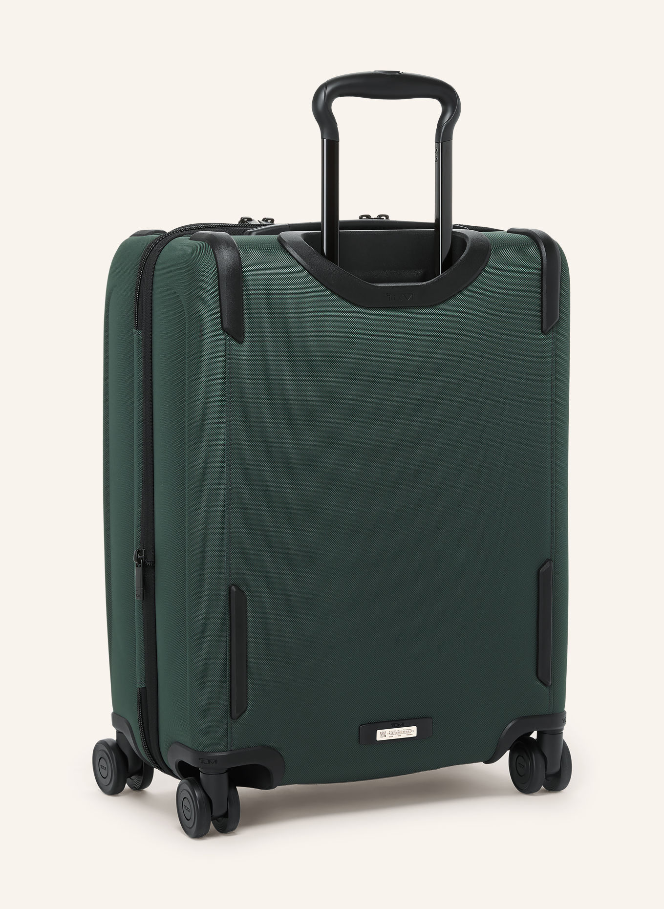 TUMI ALPHA Trolley LARGE DUAL ACCESS EXPANDABLE CABIN: DARK GREEN / BLACK