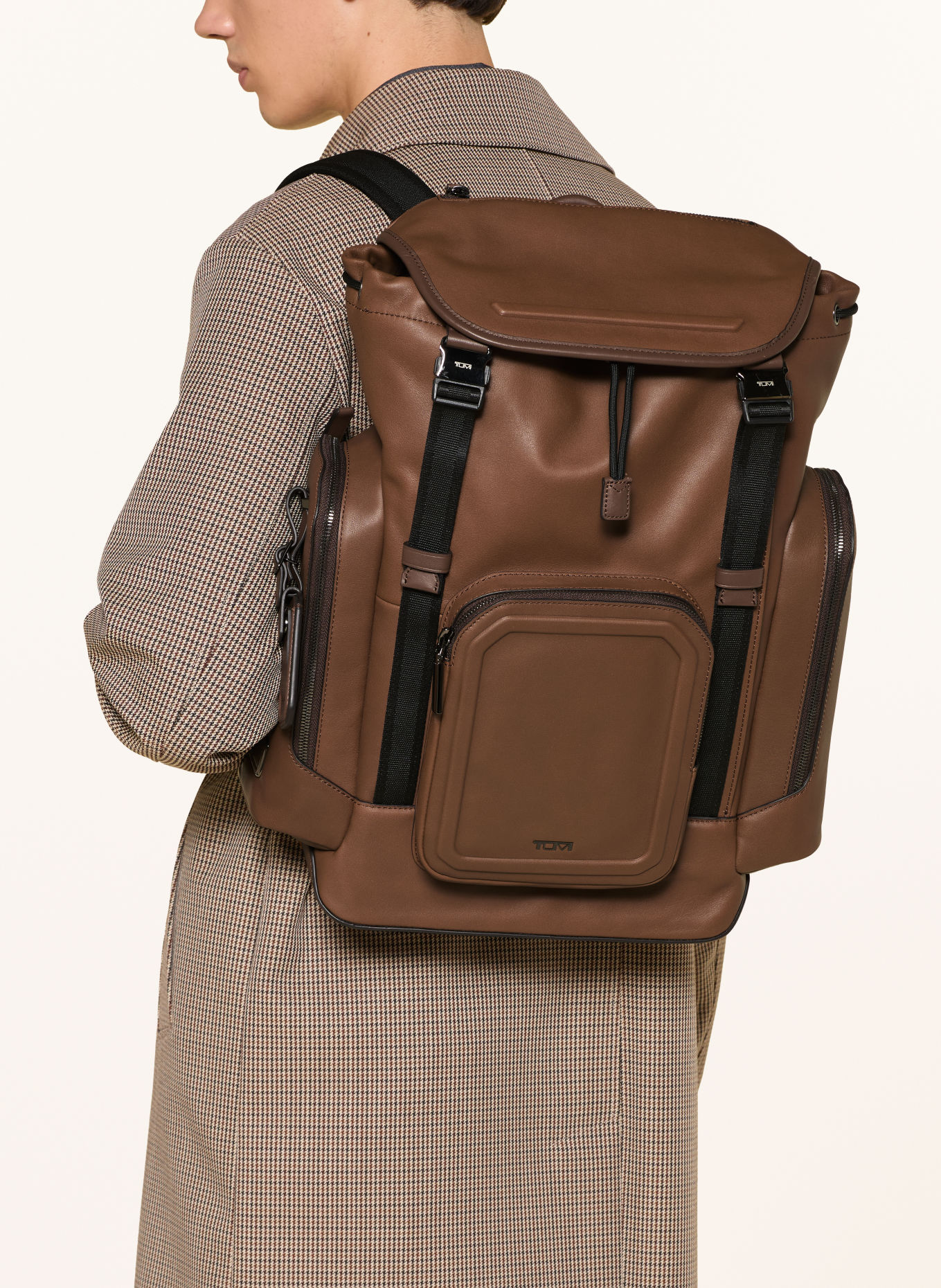 TUMI Sac à dos HARRISON GRIFFEN SMALL avec compartiment pour ordinateur portable: COGNAC