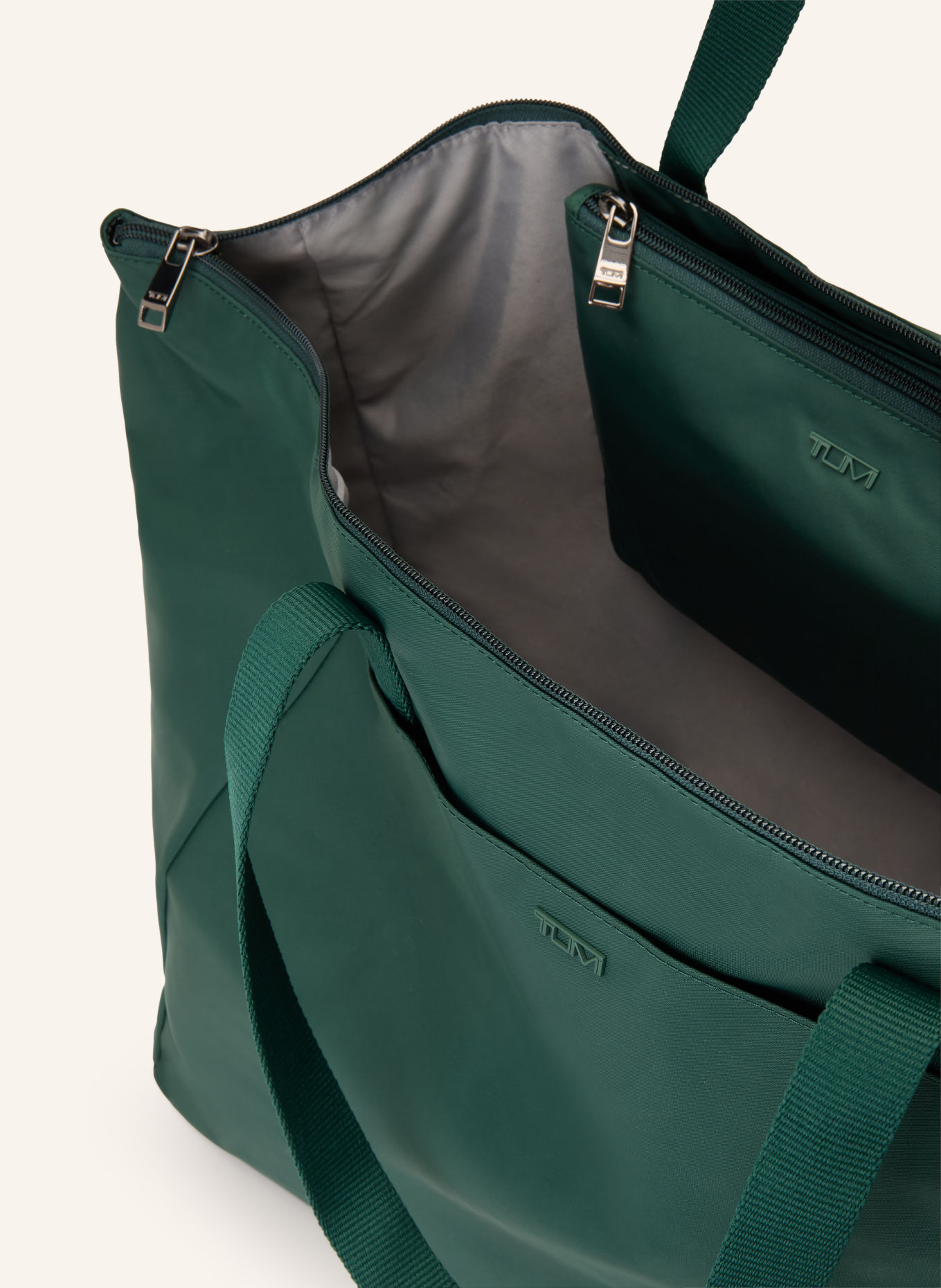 TUMI VOYAGEUR JUST IN CASE® MEDIUM Shoppers with Pouch: DARK GREEN