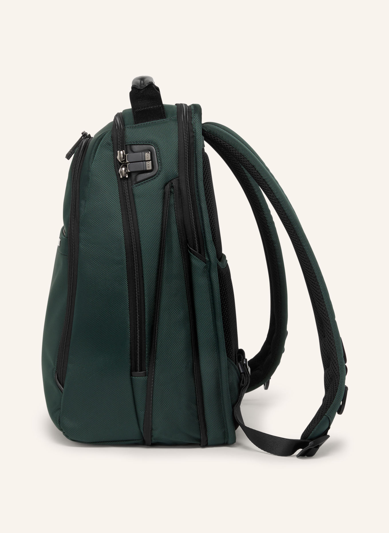 TUMI ALPHA Backpack with laptop compartment: DARK GREEN