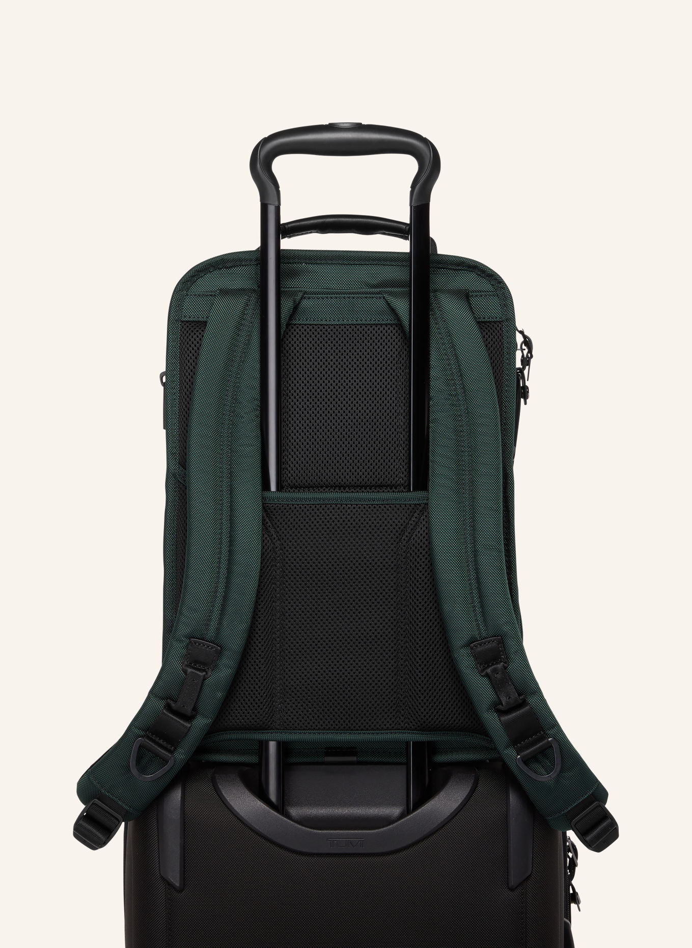 TUMI ALPHA Backpack with laptop compartment: DARK GREEN