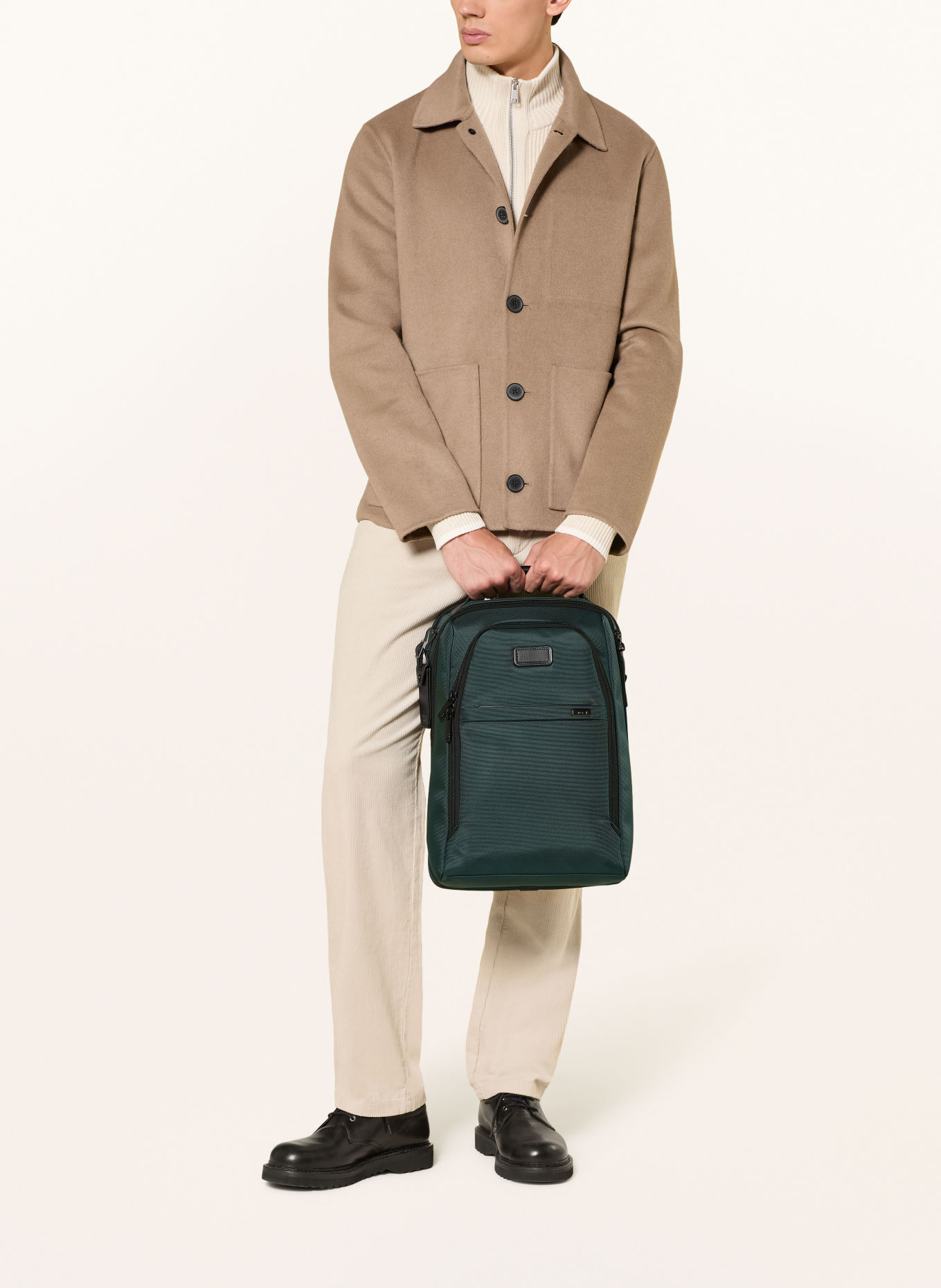TUMI Sac à dos ALPHA avec compartiment pour ordinateur portable: GROEN