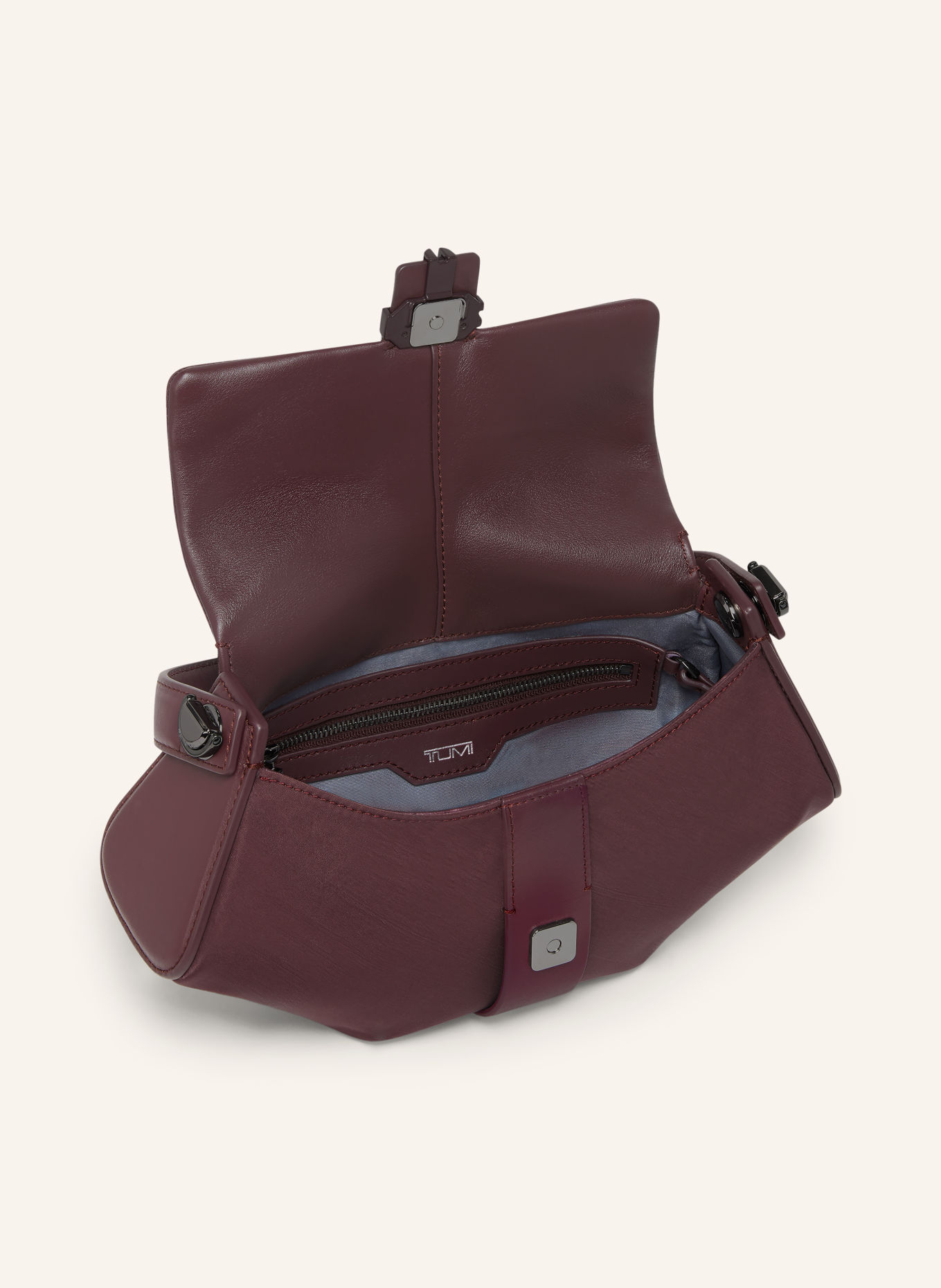 TUMI JOURNEY Handtasche SMALL: DUNKELROT