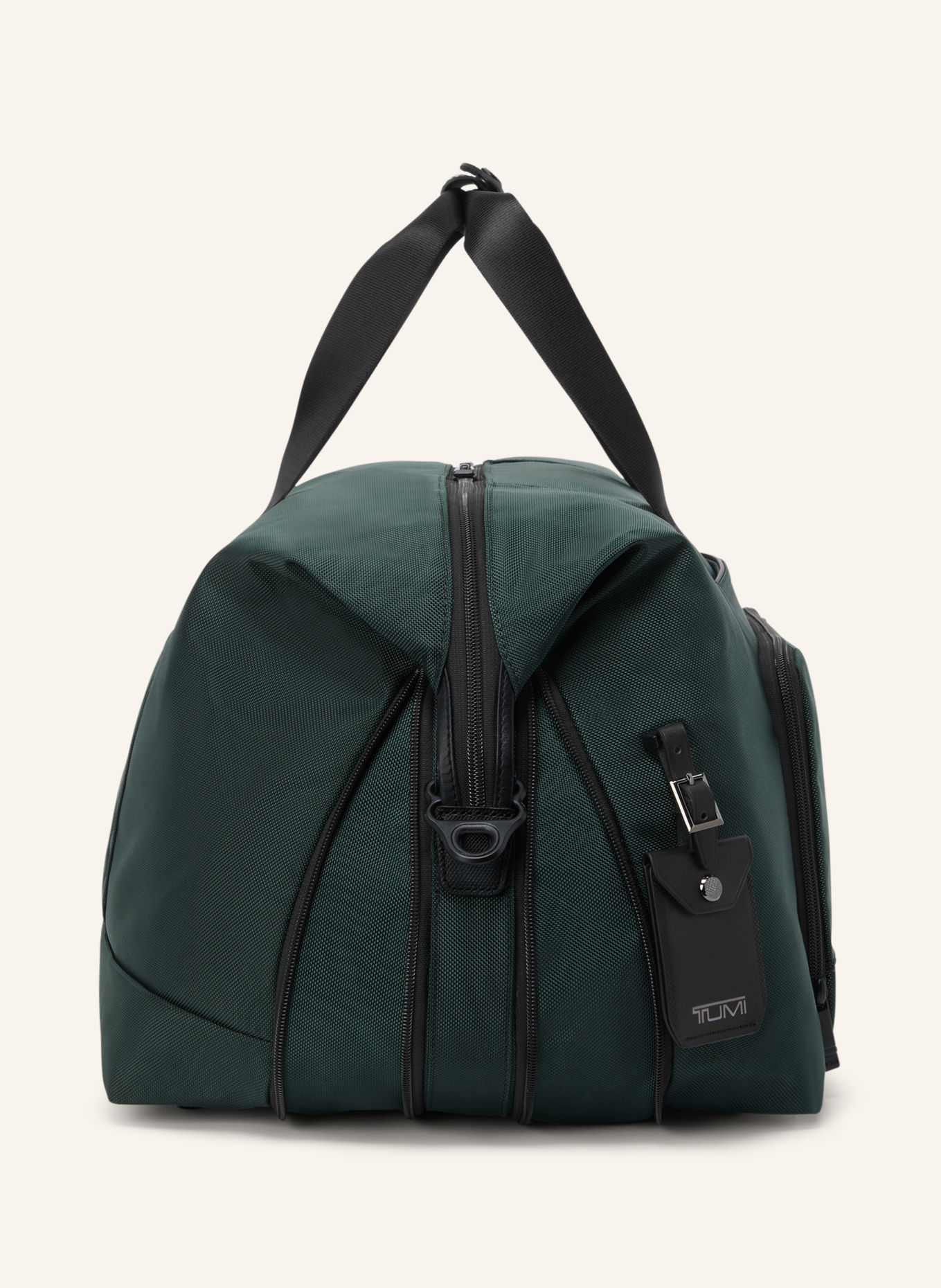 TUMI ALPHA Reisetasche: DUNKELGRÜN / SCHWARZ