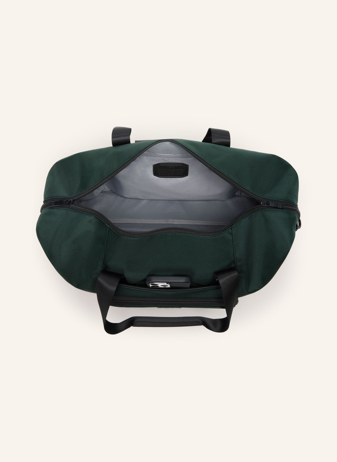 TUMI ALPHA Reisetasche: DUNKELGRÜN / SCHWARZ