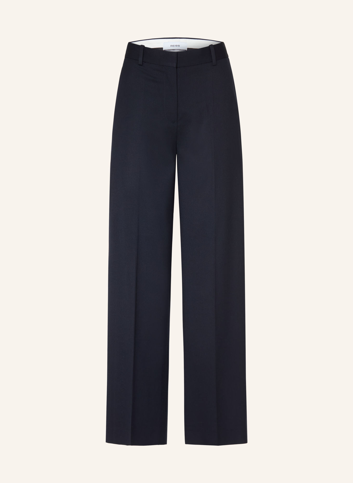 REISS Pantalon palazzo SOLENE: BLEU FONCÉ