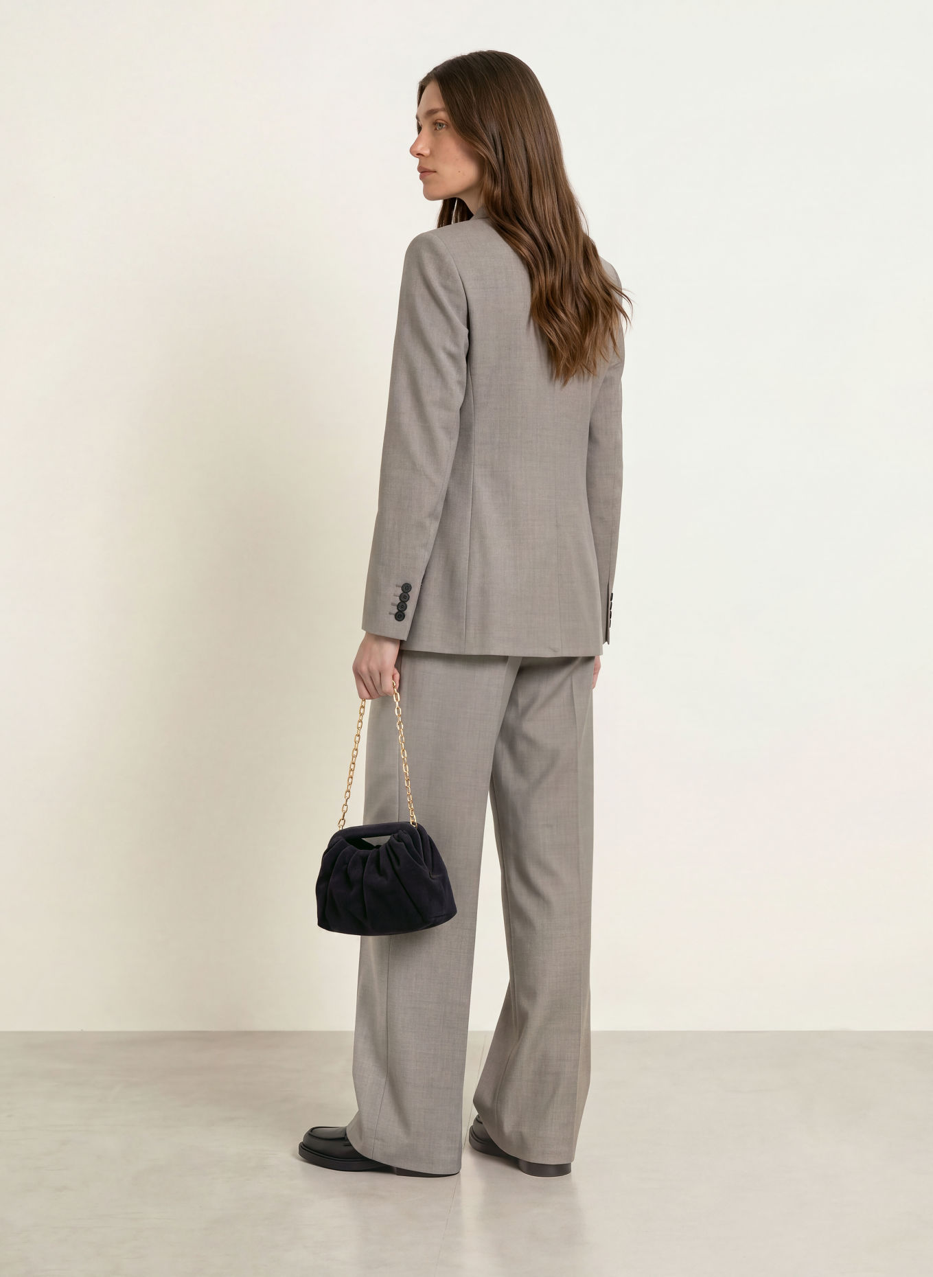 REISS Blazer DARCY: GRIJS